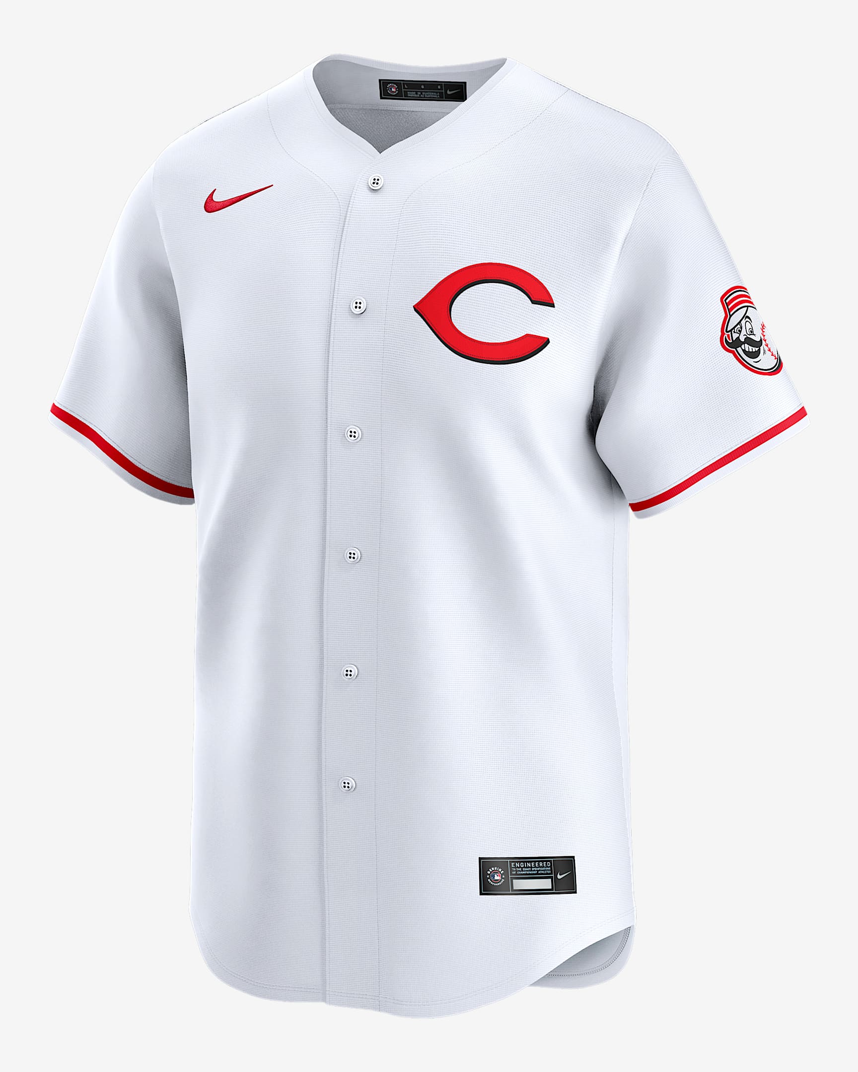 Elly De La Cruz Cincinnati Reds Men's Nike Dri-FIT ADV MLB Limited Jersey - White