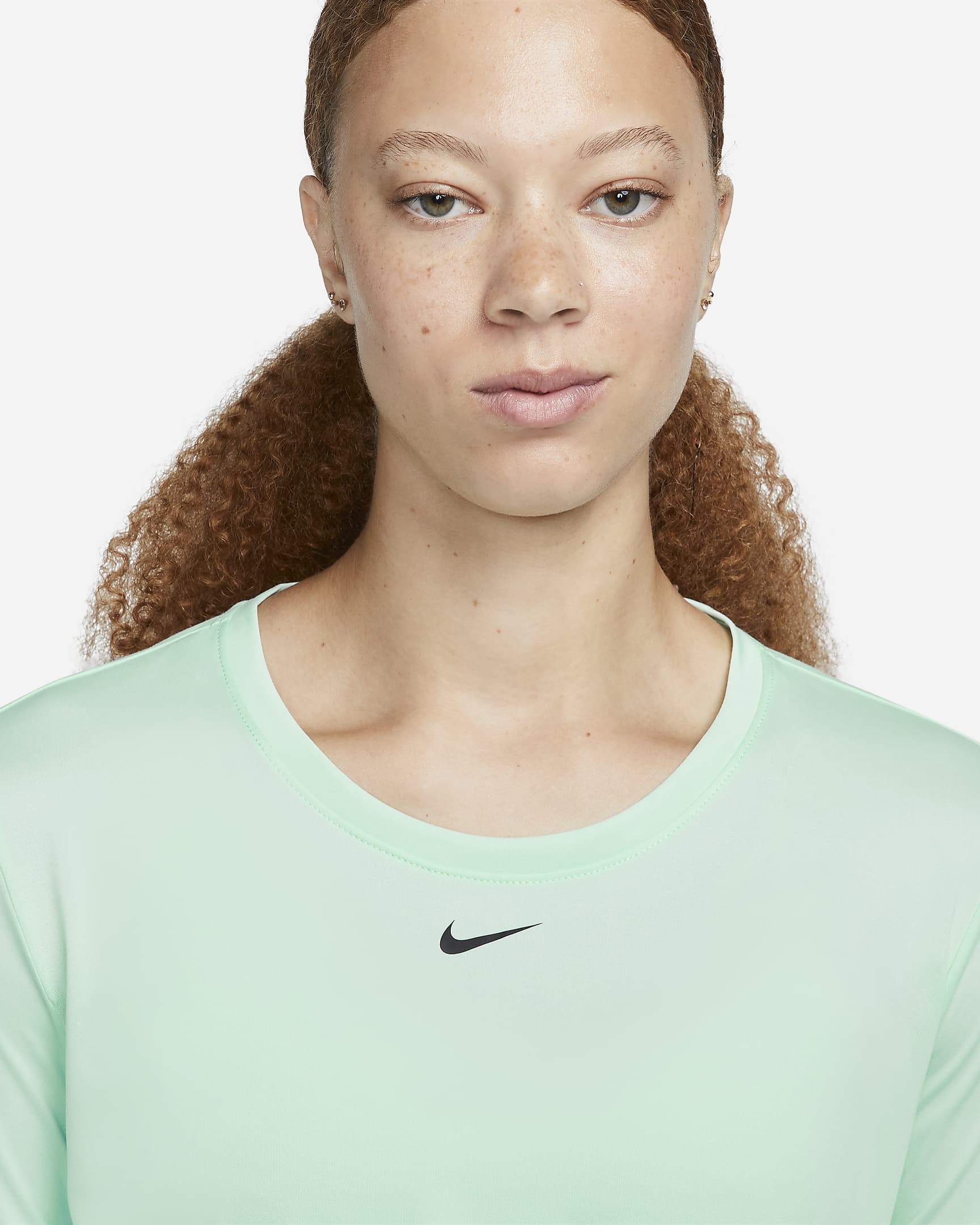 Nike DriFIT One Women's Standard Fit LongSleeve Top. Nike GB