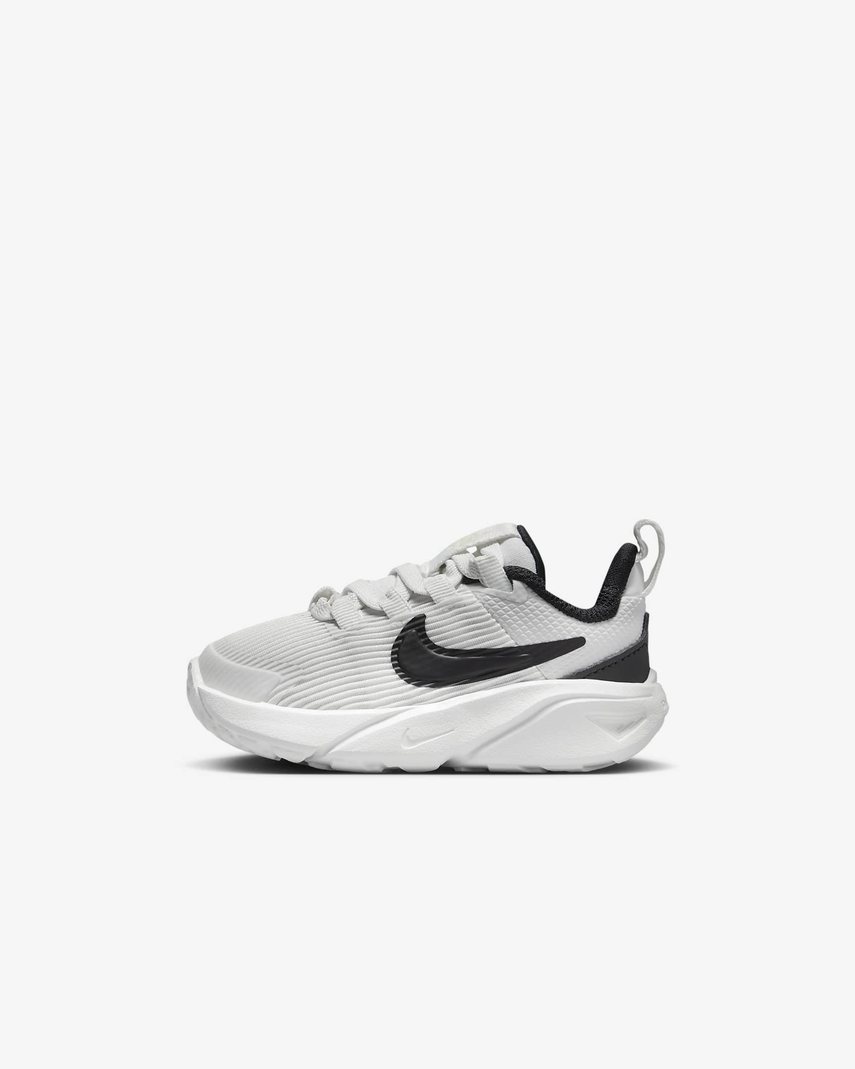 Nike Star Runner 4 cipő babáknak - Summit White/Barely Volt/Fehér/Fekete