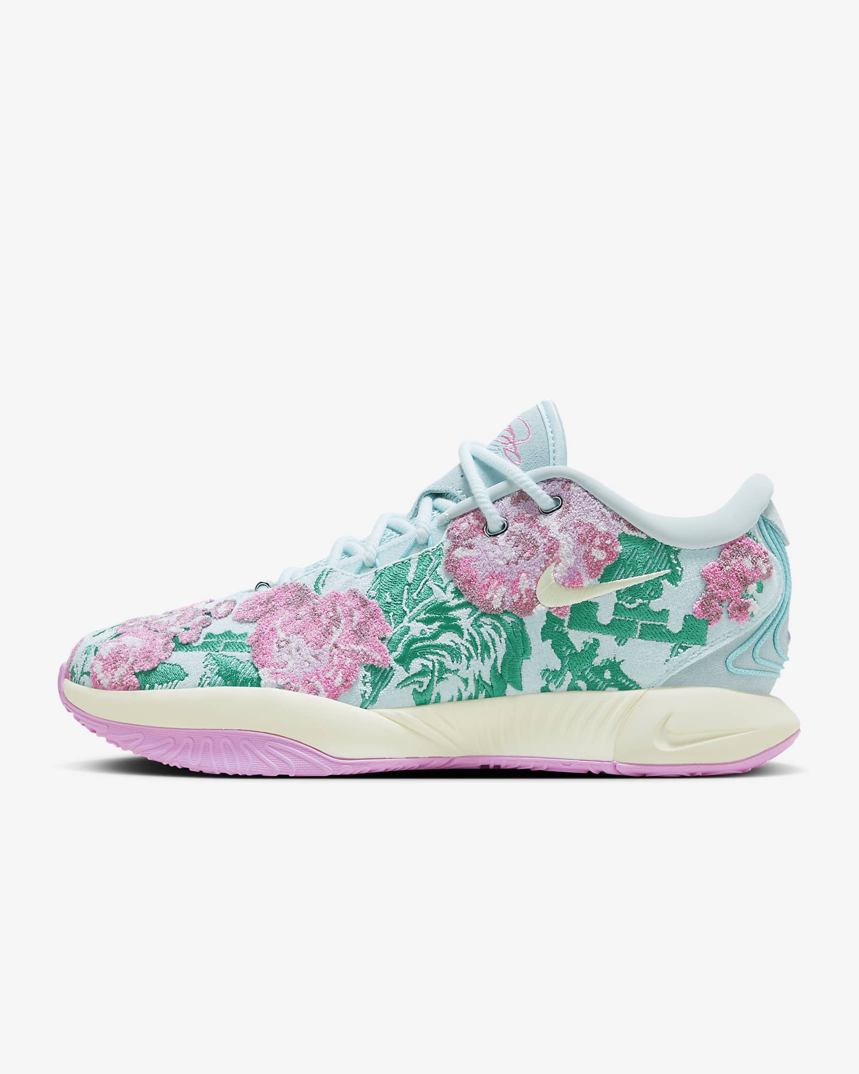 LeBron XXI Premium EP Basketball Shoes - Glacier Blue/Stadium Green/Beyond Pink/Coconut Milk