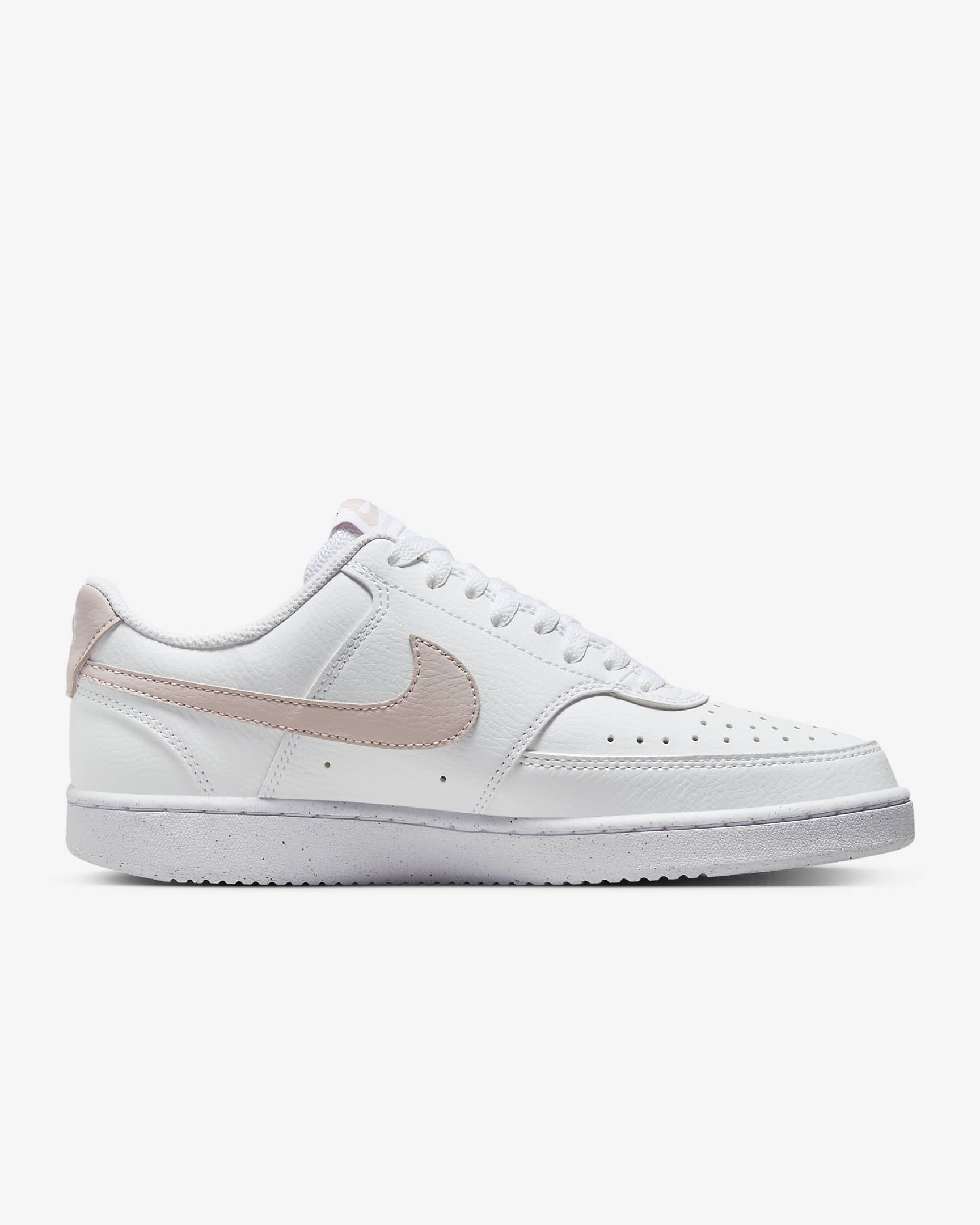Nike Court Vision Low Next Nature Women's Shoes - White/Platinum Violet