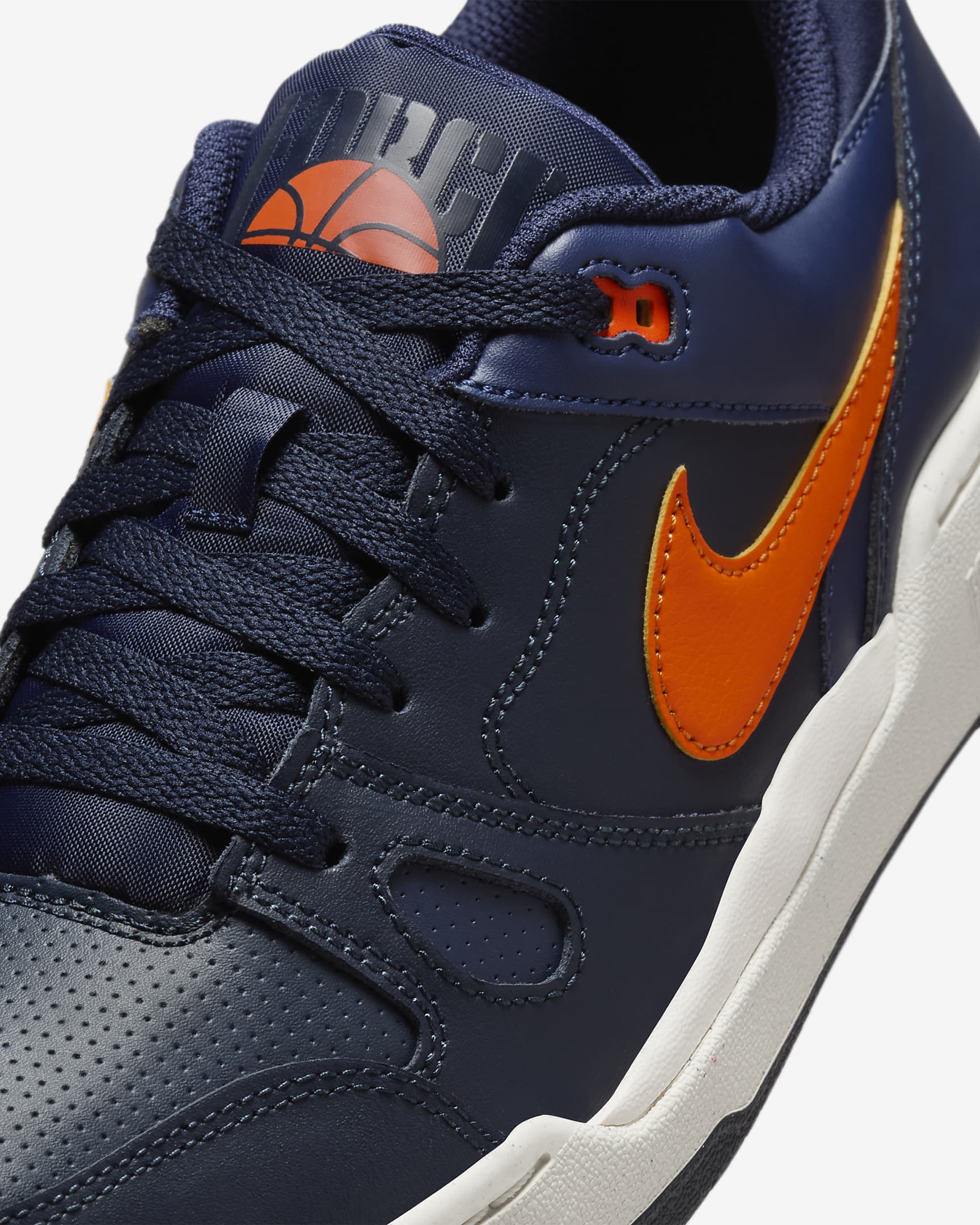 Nike Full Force Low Men's Shoes - Dark Obsidian/Obsidian/Phantom/Safety Orange