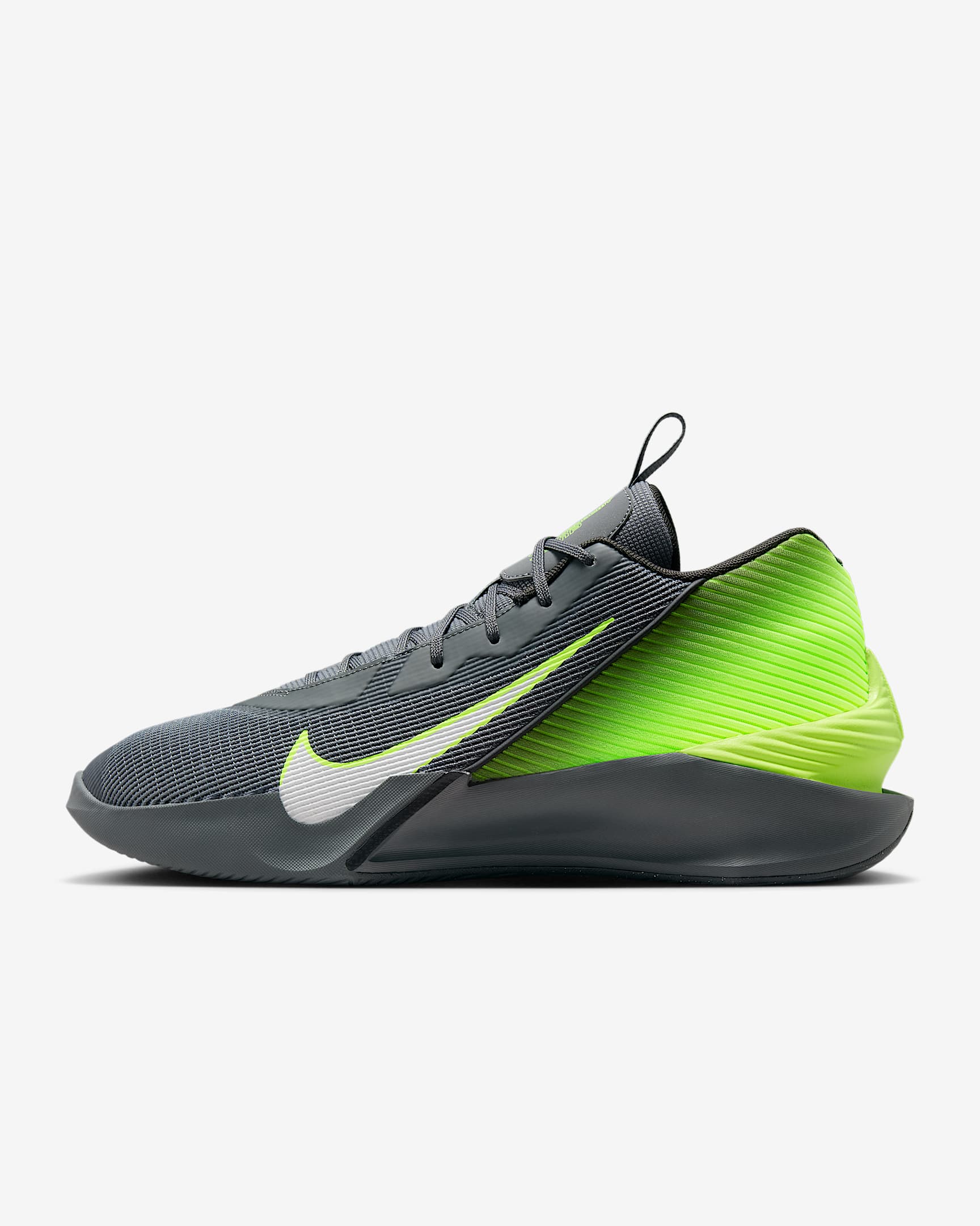 Tenis de básquetbol Nike G.T. Jump Academy - Gris humo/Gris humo oscuro/Volt/Blanco