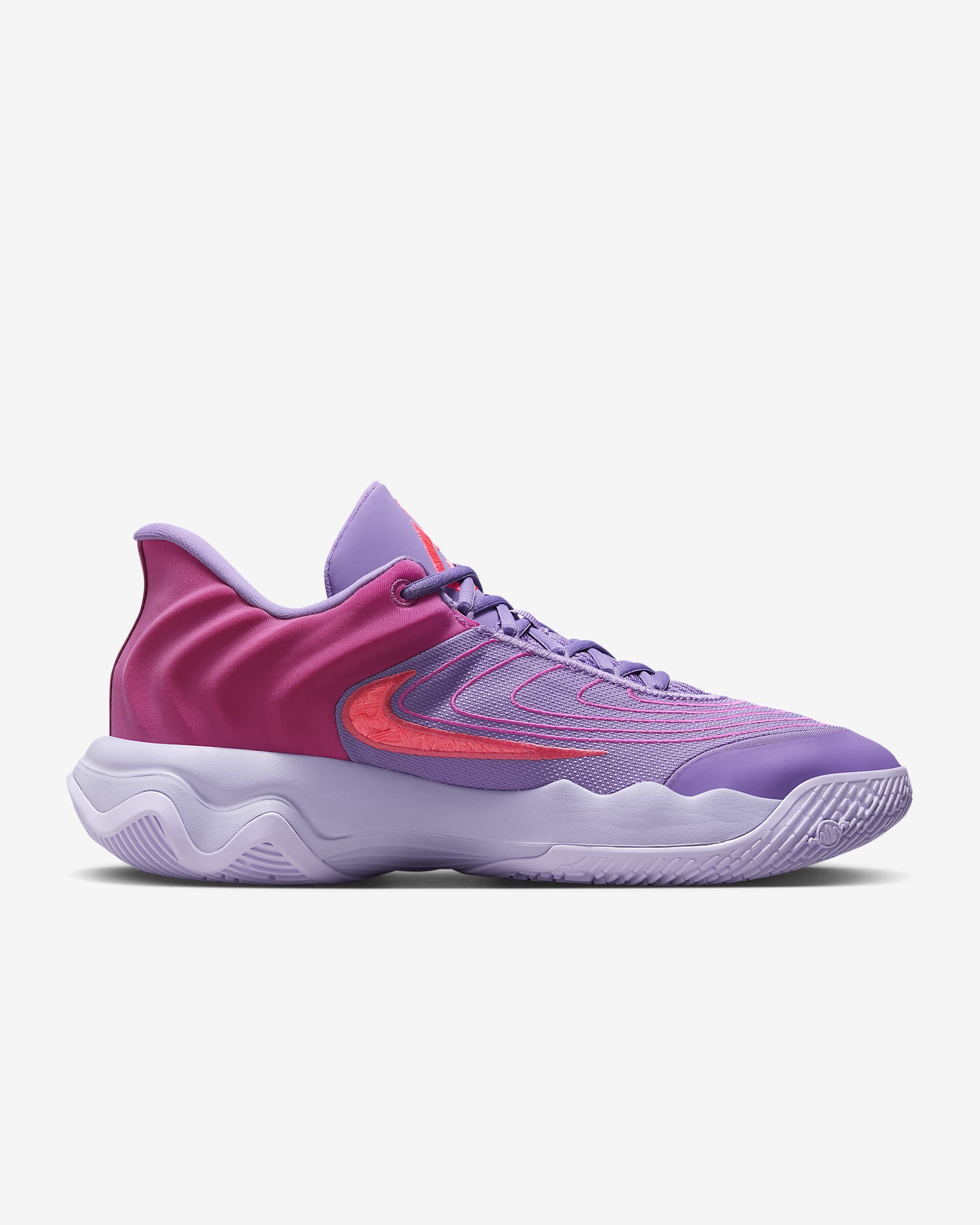 Giannis Immortality 4 Basketballschuh - Black Raspberry/Hot Punch/Hot Fuchsia/Aster Pink