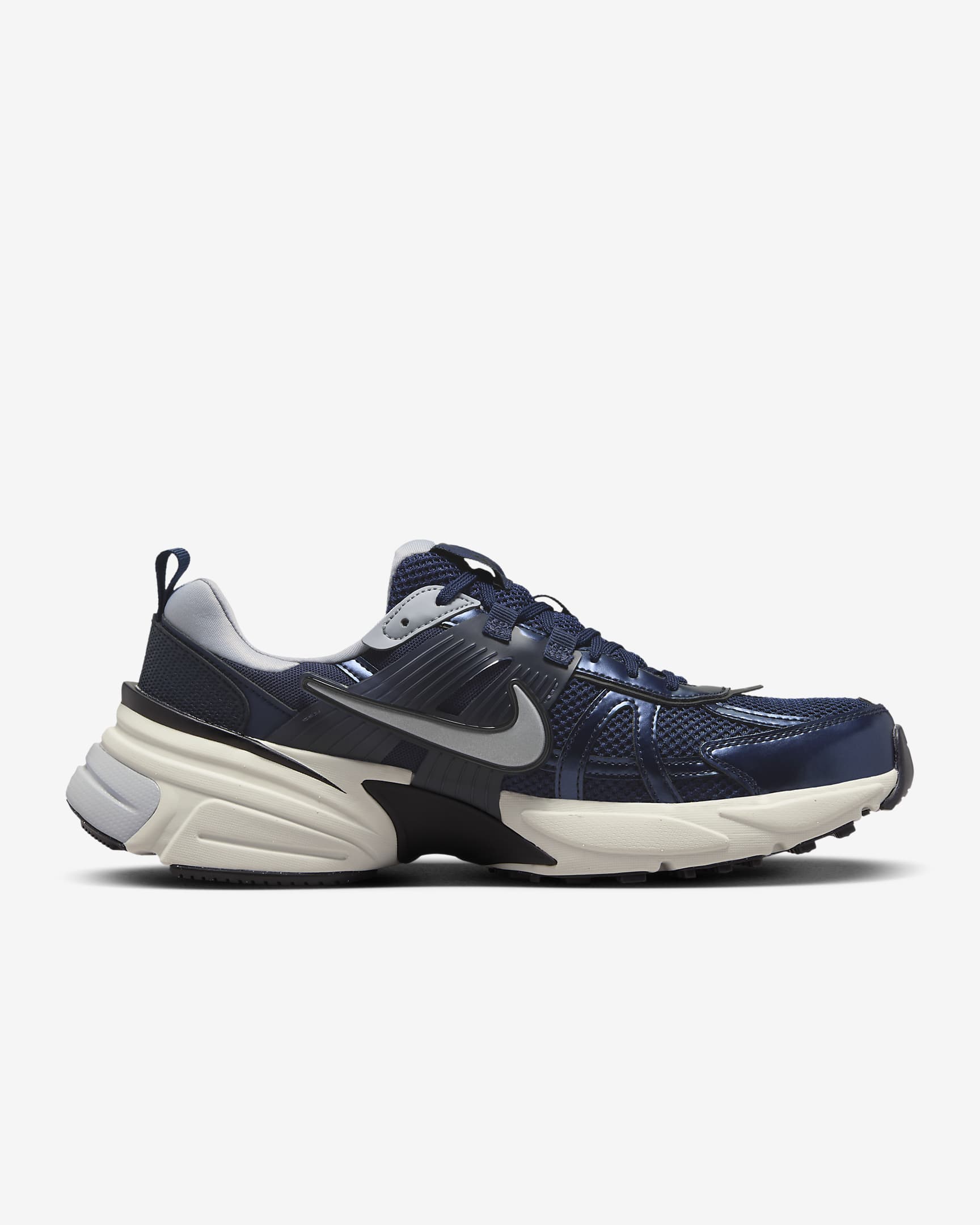 Nike V2K Run Men's Shoes - Obsidian/Thunder Blue/Wolf Grey/Obsidian