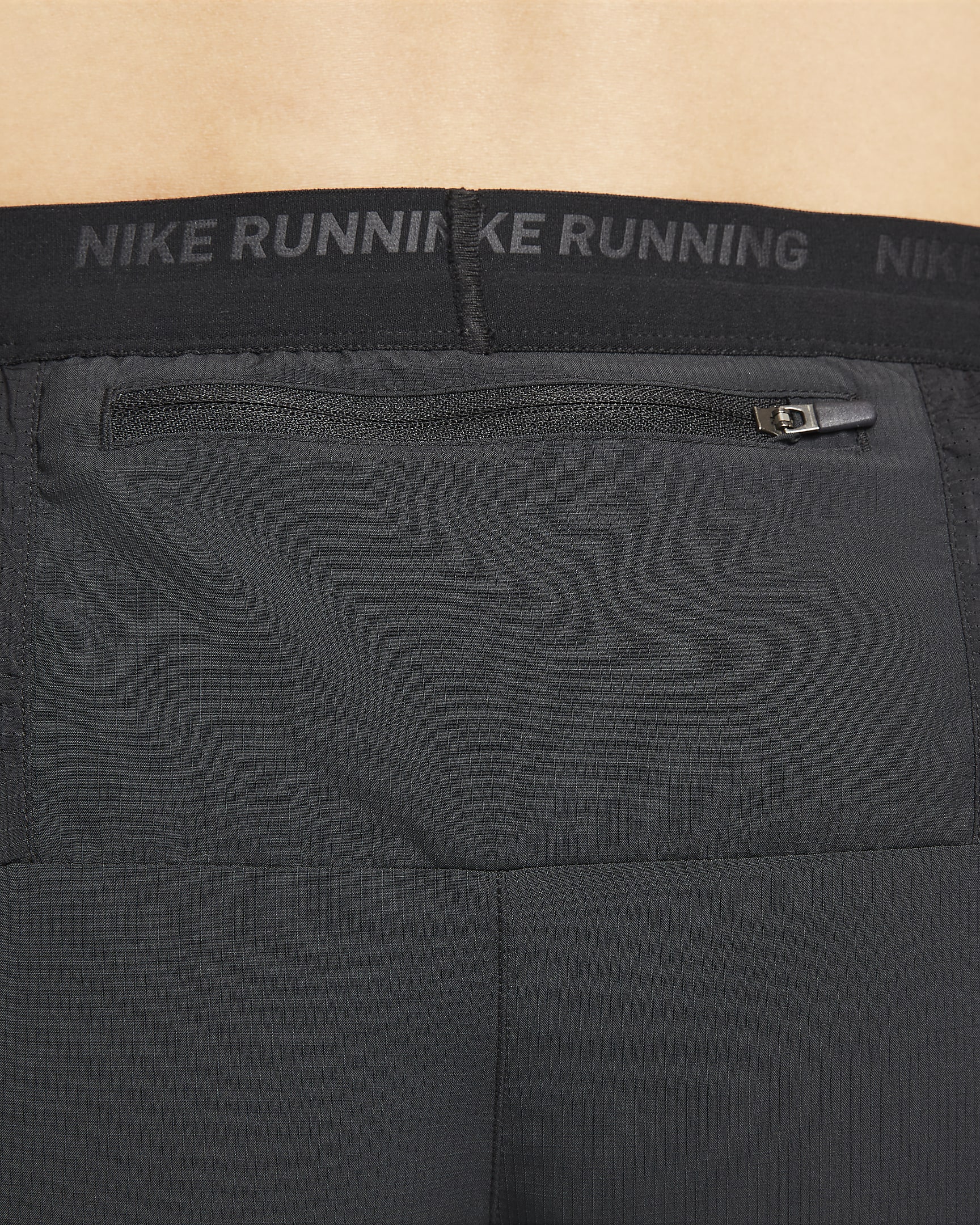 Nike Dri-FIT Stride Men's 13cm (approx.) Brief-Lined Running Shorts - Black/Black