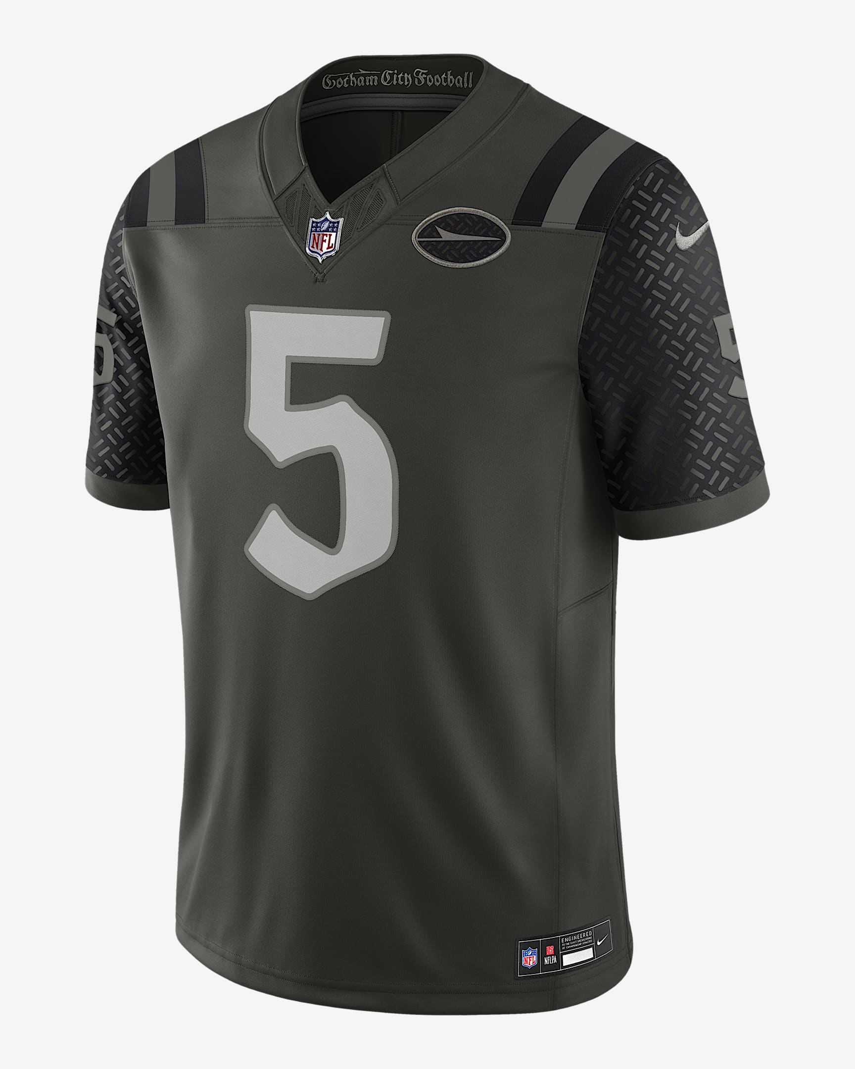 Garrett Wilson New York Jets Rivalries Collection Men's Nike Dri-FIT NFL Limited Jersey - Green