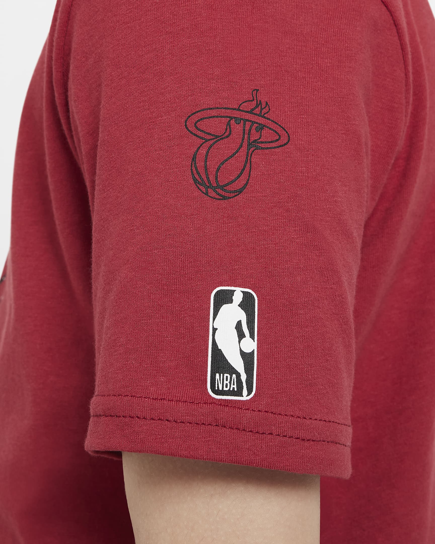 miami heat t shirt nike
