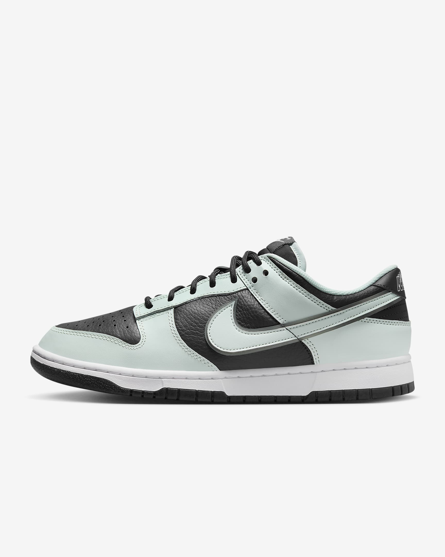 Nike Dunk Low Retro Premium Men's Shoes - Dark Smoke Grey/White/Barely Green