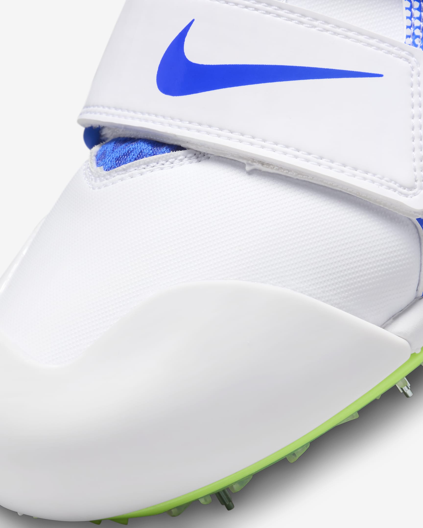 Nike Zoom Javelin Elite 3 Athletics Throwing Spikes - White/Racer Blue/Lime Blast/White