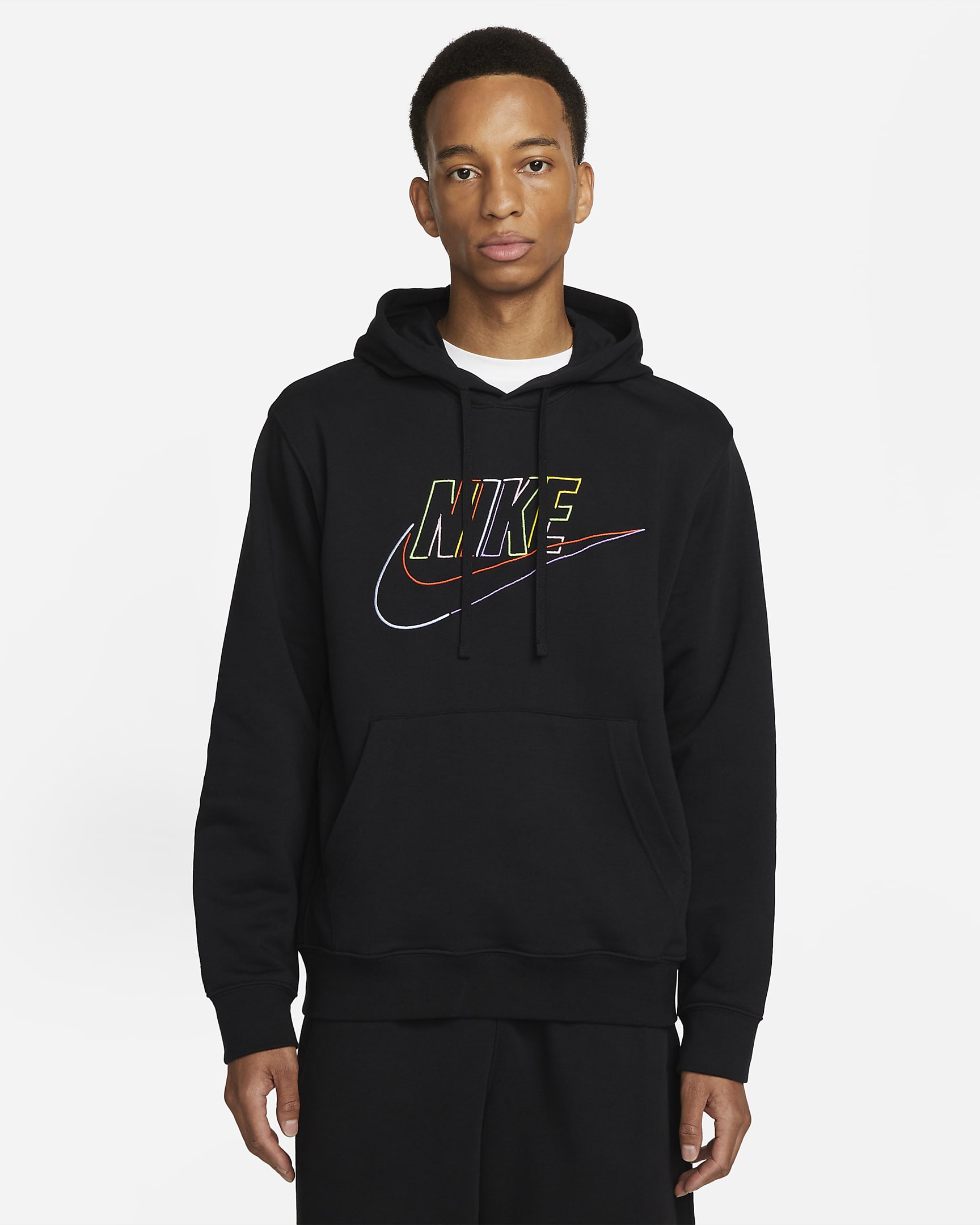 Nike Club Fleece Men's French Terry Pullover Hoodie. Nike IL