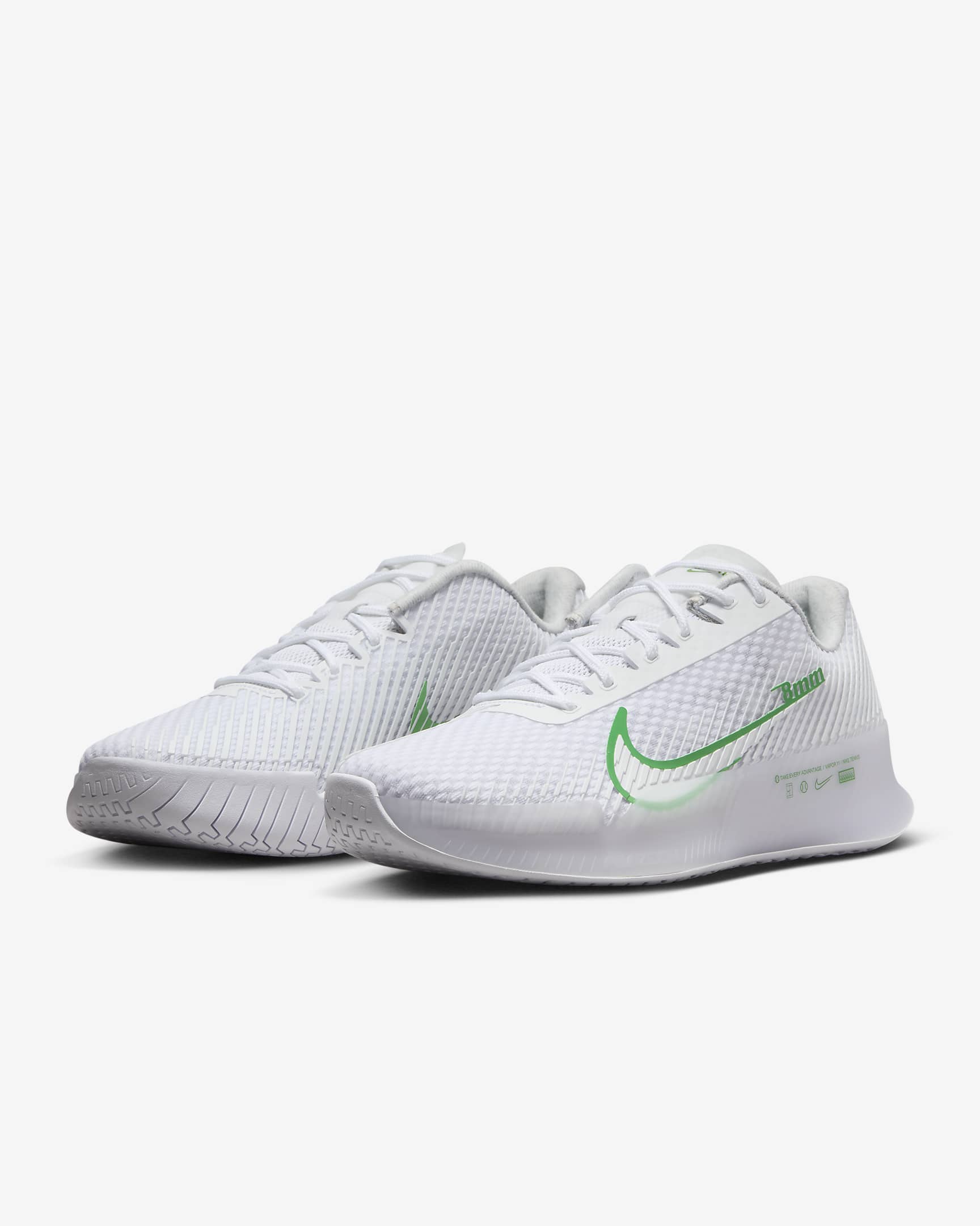 nike men's air zoom vapor 11 tennis shoes white