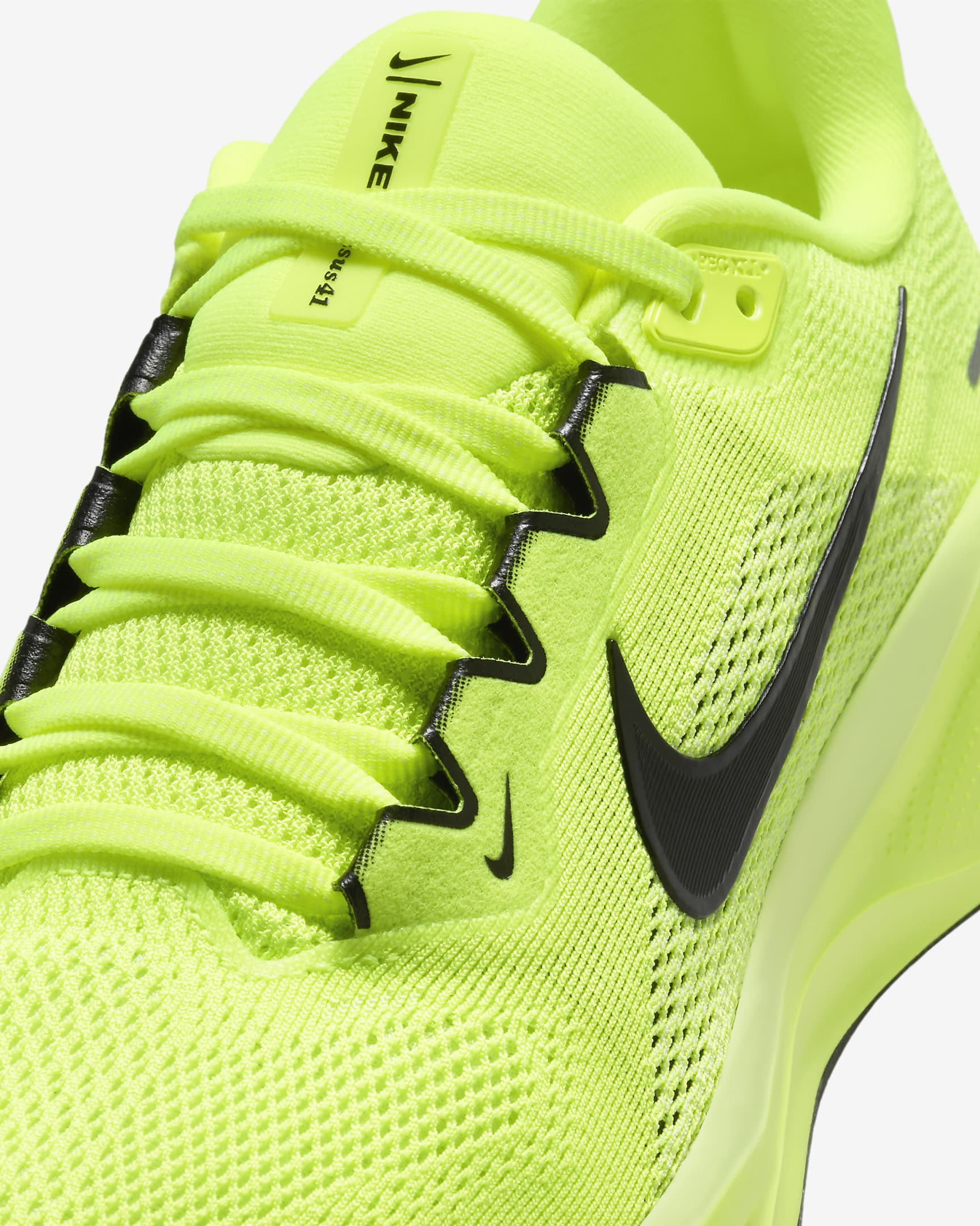 Tenis de correr en pavimento para mujer Nike Pegasus 41 - Volt/Voltio ligero/Negro