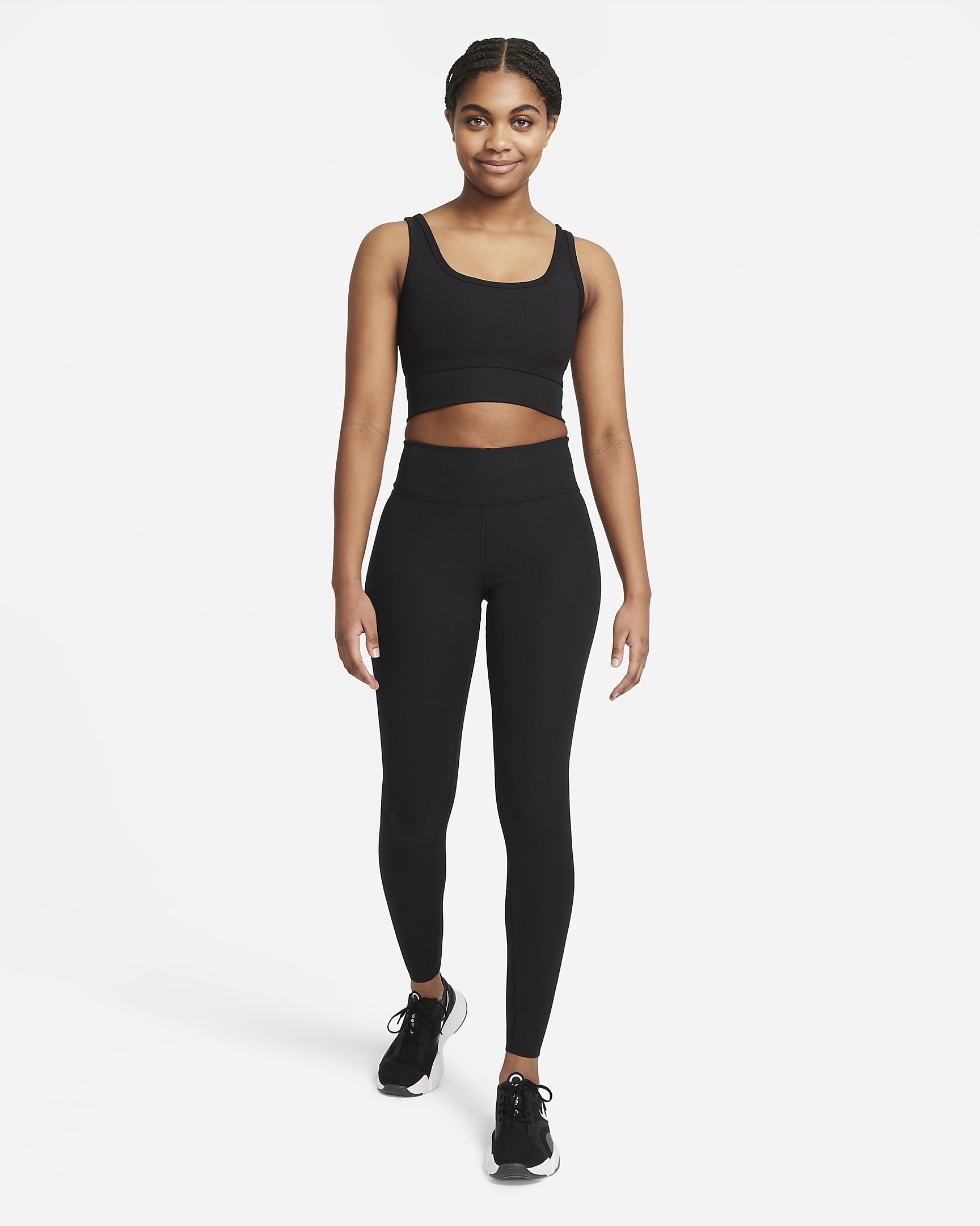 Nike Luxe Women's Cropped Ribbed Training Tank. Nike.com