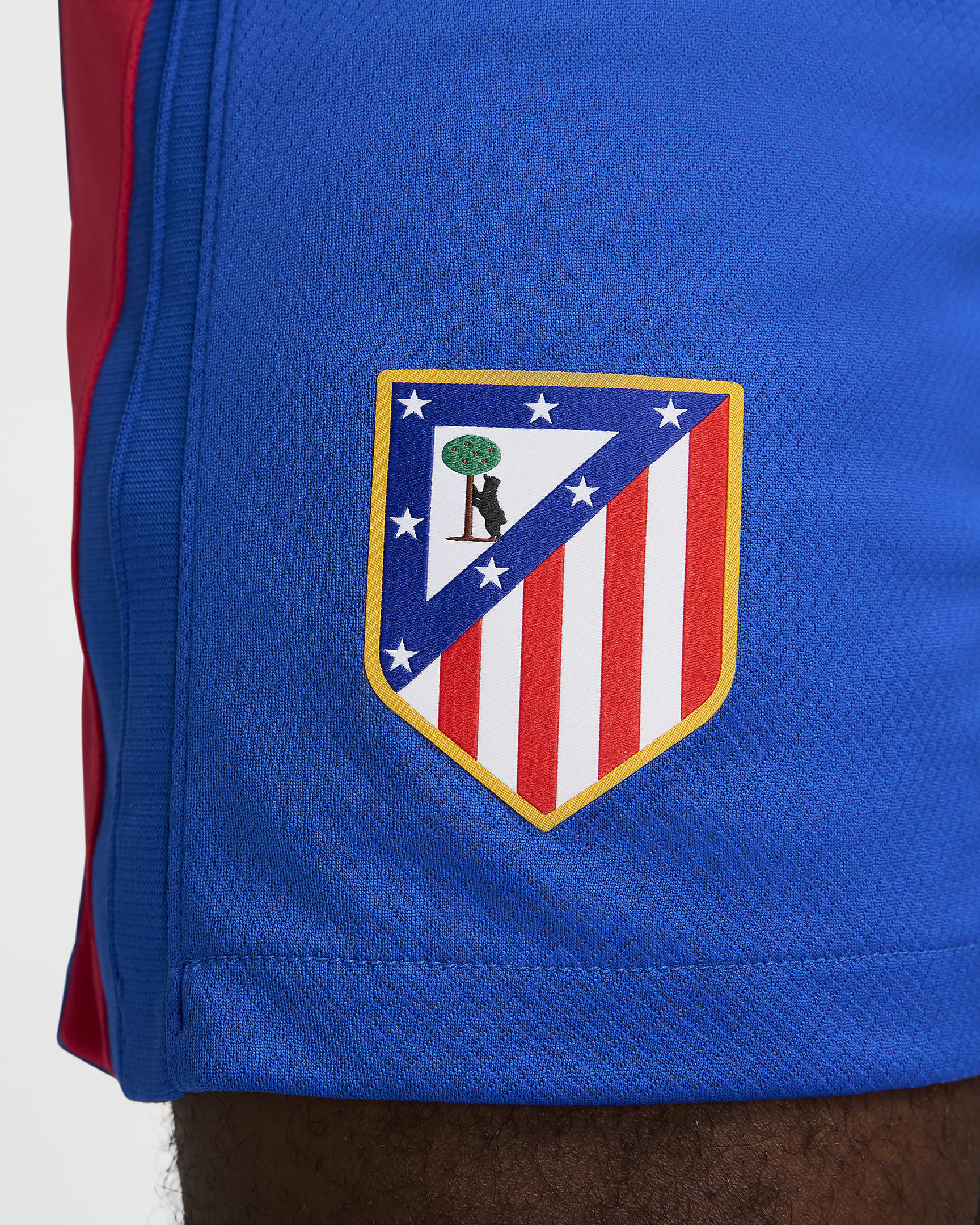 Atlético Madrid 2024/25 Stadium Home Men's Nike Dri-FIT Football Replica Shorts - Hyper Royal/White