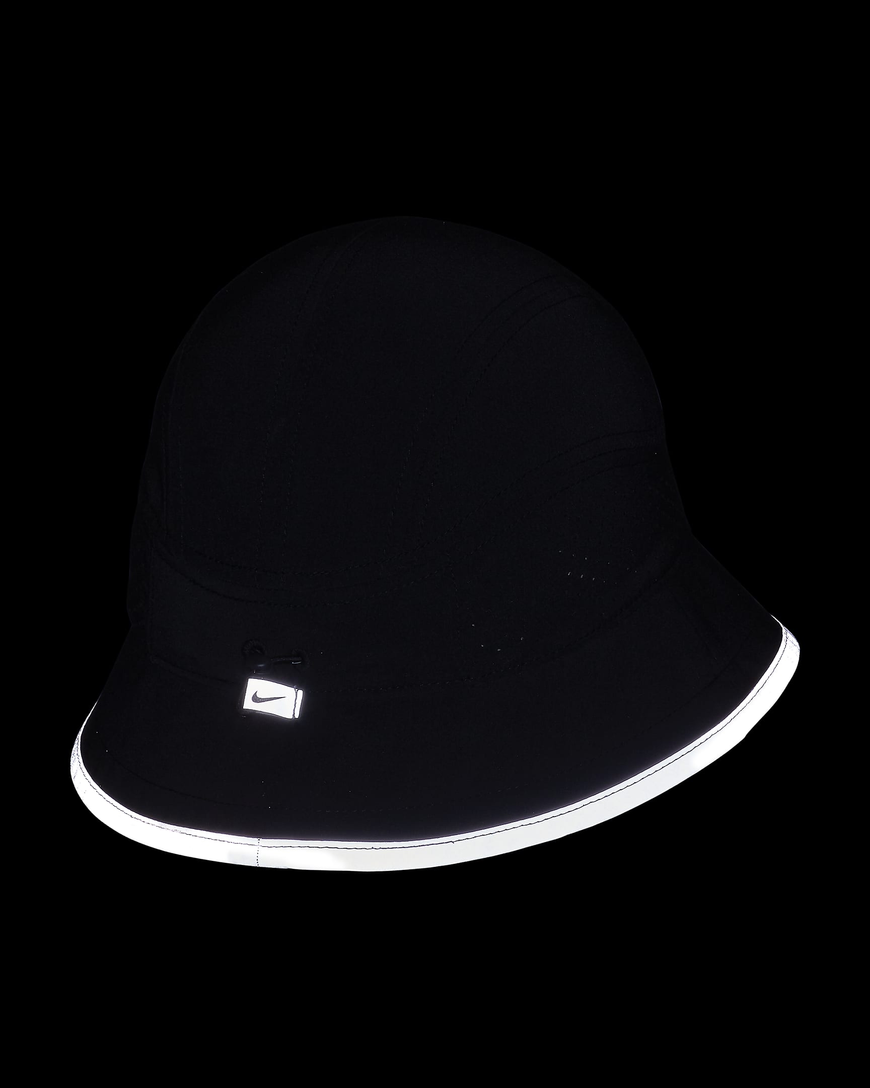 Nike Dri-FIT Perforated Running Bucket Hat - Black