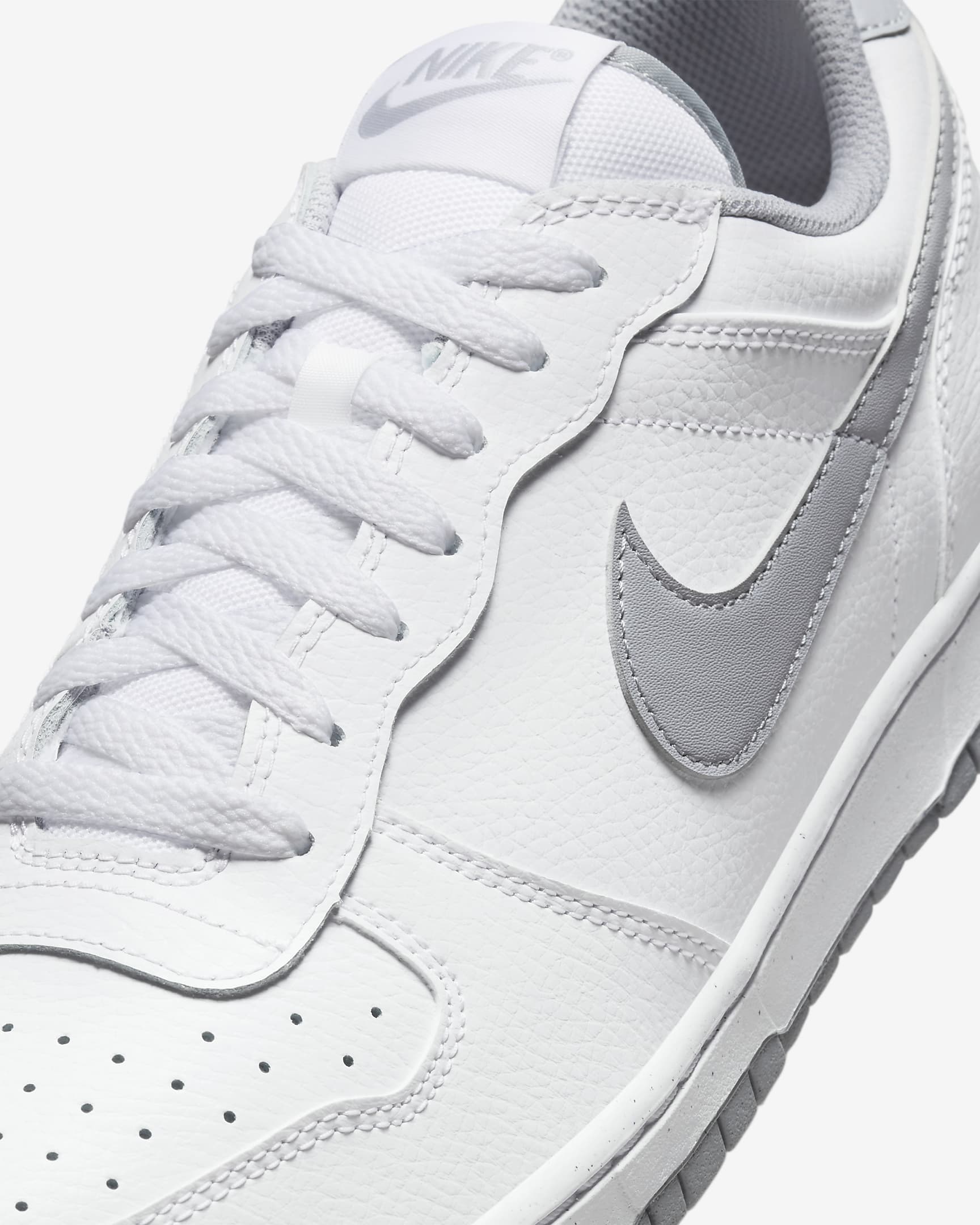 Nike Big Low Men's Shoes - White/Wolf Grey