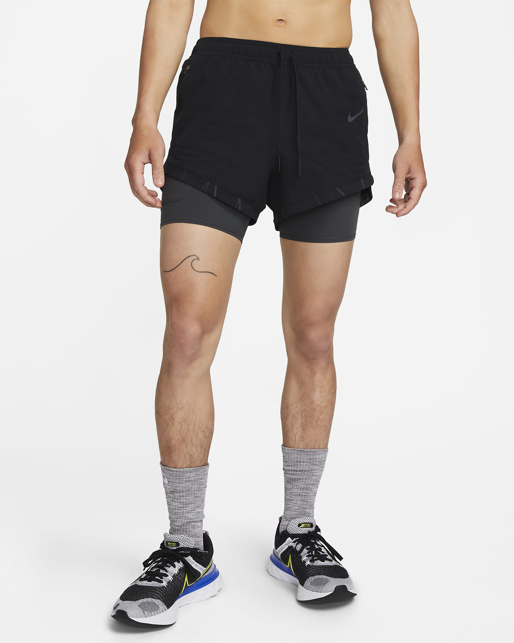 Nike DriFIT Run Division Men's 3In1 Pinnacle Running Shorts. Nike SE
