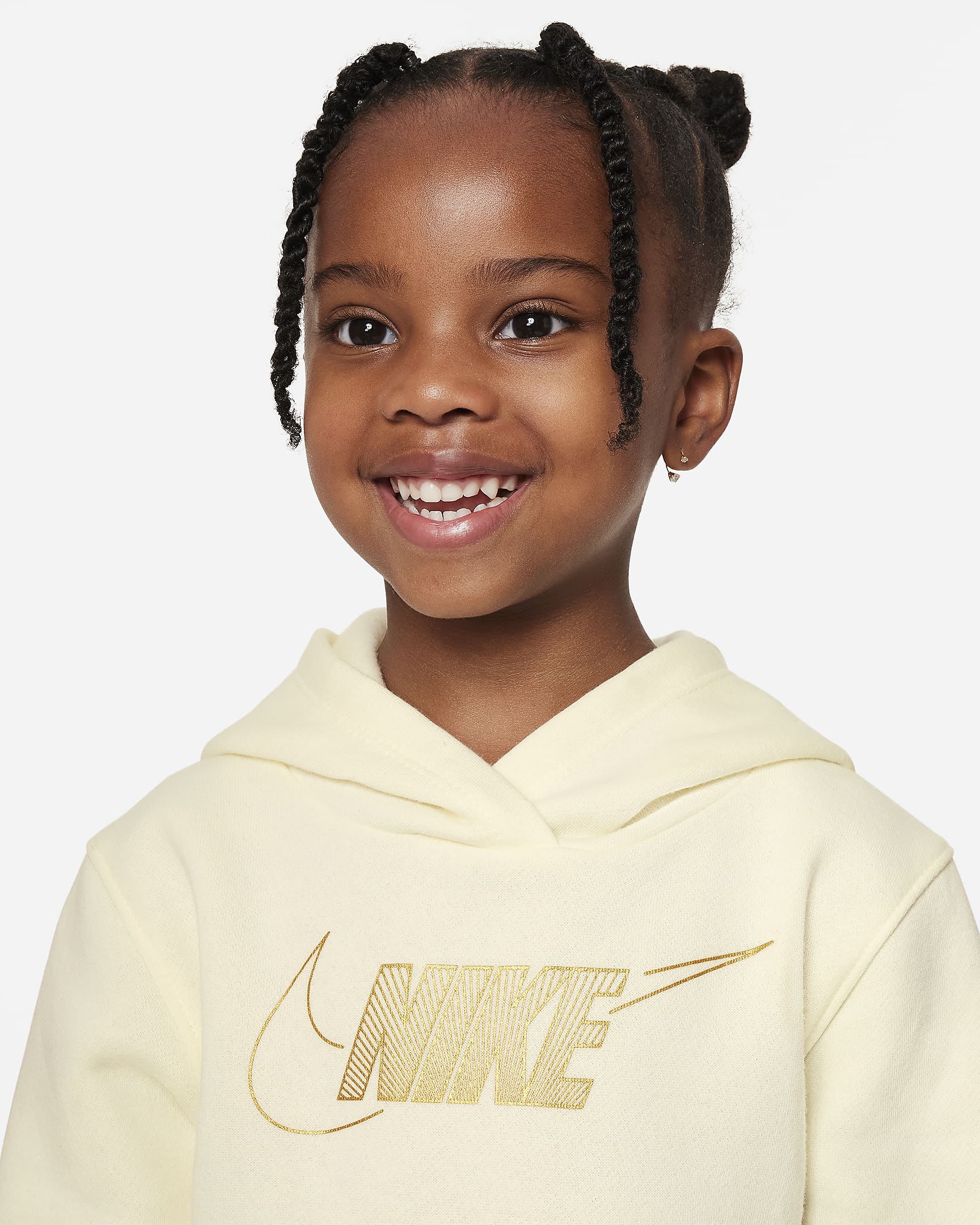 Nike Sportswear Club Fleece Holiday Shine Hoodie Toddler Hoodie. Nike.com