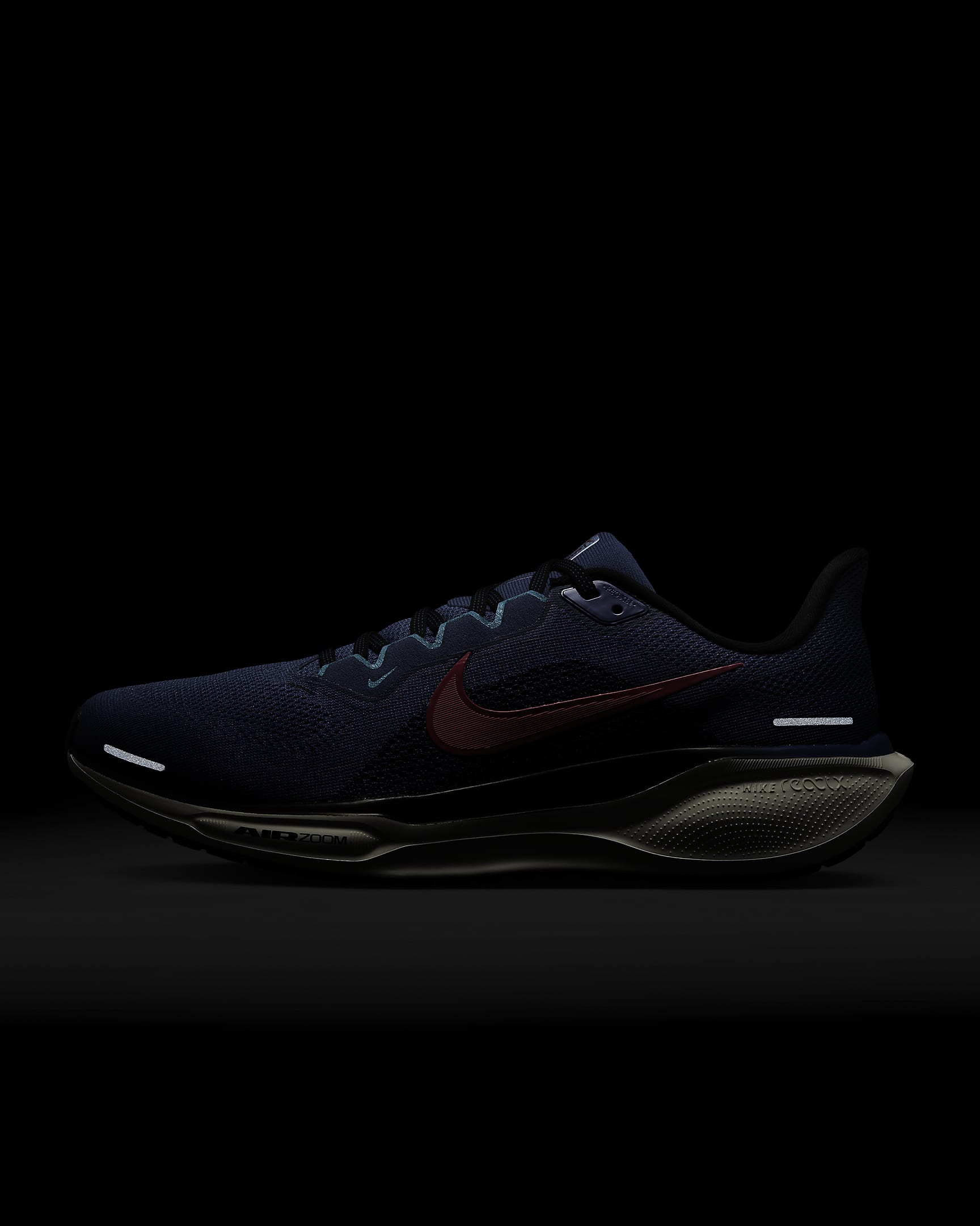 Tenis de correr en pavimento para hombre Nike Pegasus 41 - Azul astronómico/Negro/Azul báltico/Ponche cálido