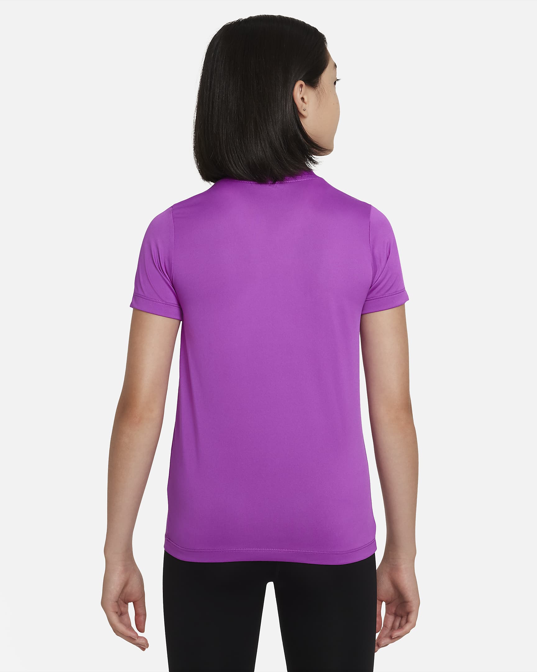 Nike DriFIT Legend Big Kids' (Girls') VNeck TShirt.