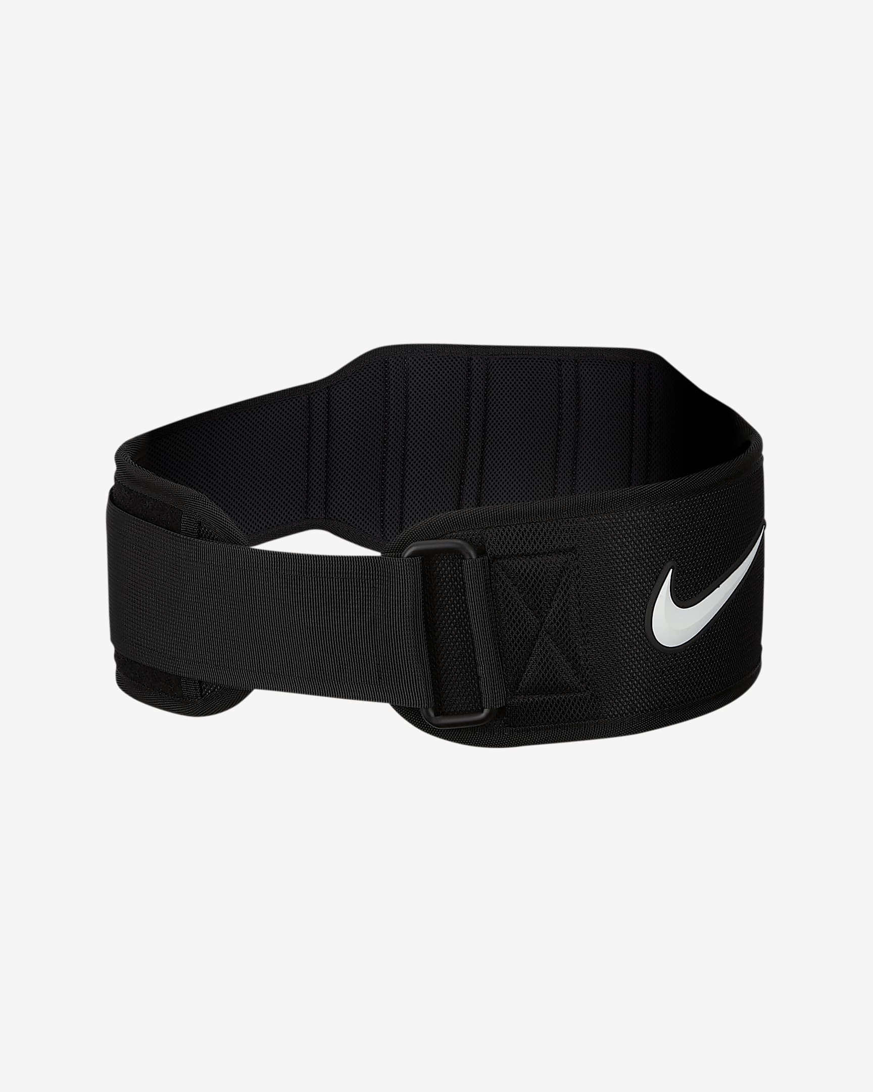 Cinturón de entrenamiento 3.0 Nike Structured - Negro/Negro/Blanco
