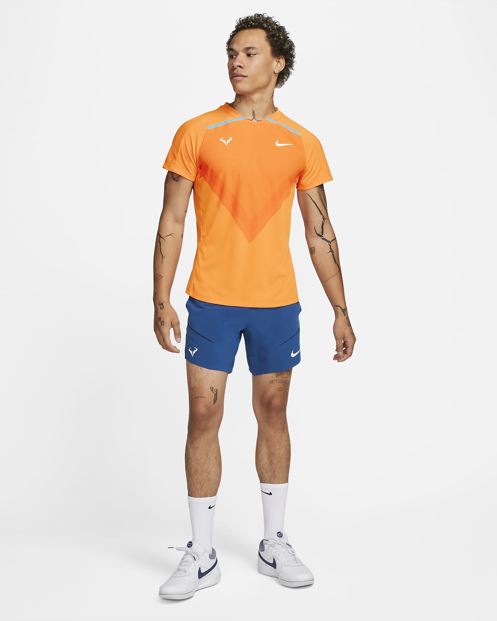 Nikecourt Dri Fit Adv Rafa Kısa Kollu Erkek Tenis Üstü Nike Tr 