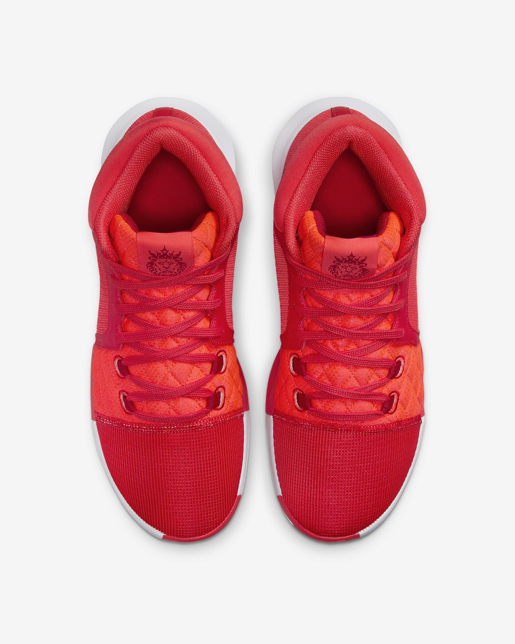 Chaussure de basket LeBron Witness 8 - Light Crimson/Bright Crimson/Gym Red/Blanc