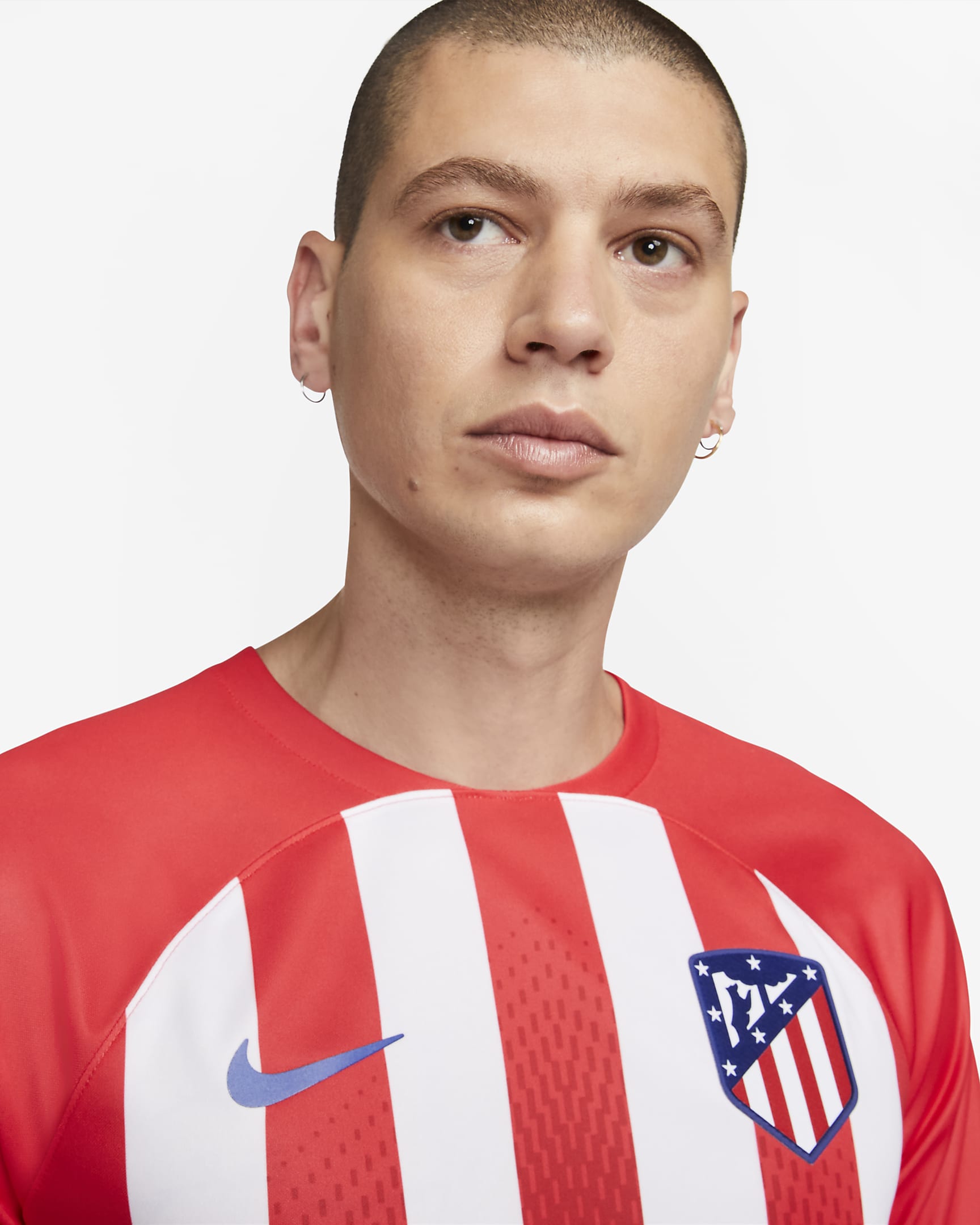 Atlético Madrid 2023/24 Stadium Home Men's Nike DriFIT Football Shirt