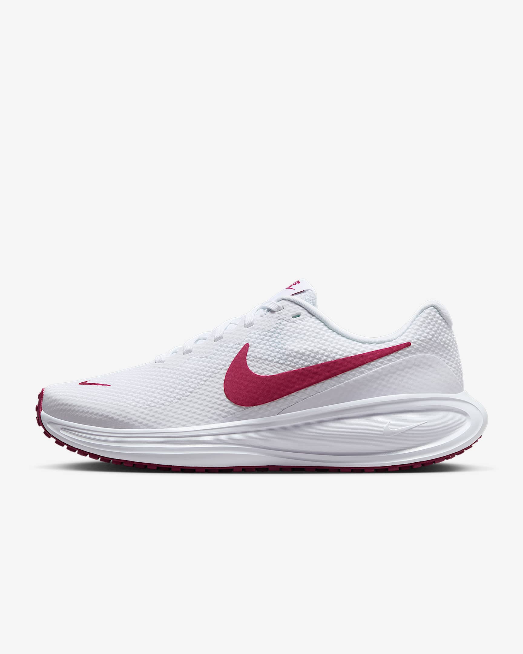 Tenis de correr en pavimento para mujer Nike Revolution 8 - Blanco/Tinte platino/Remolacha dulce
