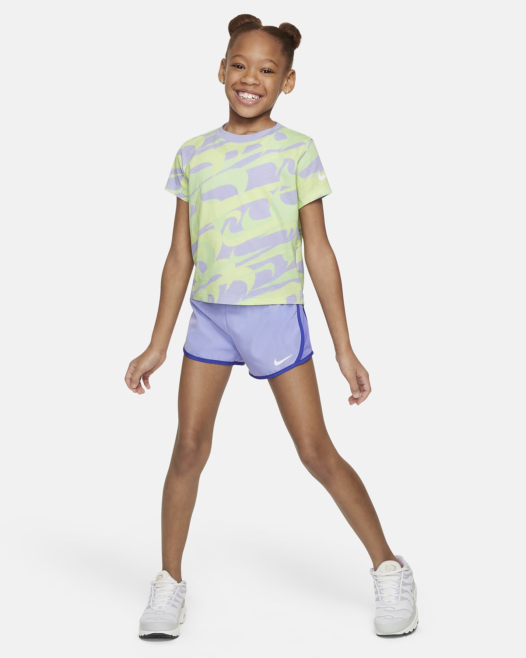 Nike Prep in Your Step Younger Kids' Graphic T-Shirt - Hydrangeas