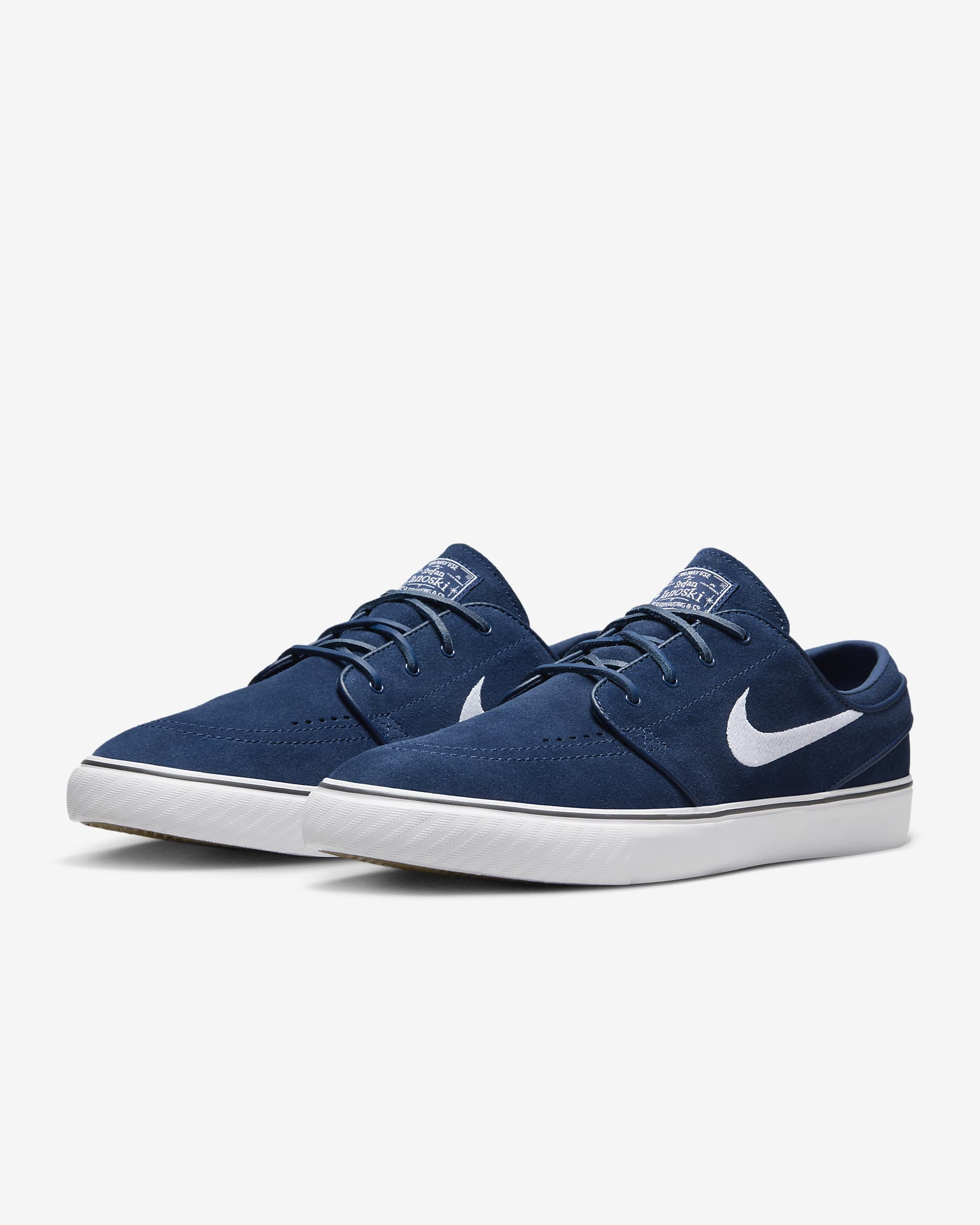 Nike SB Zoom Janoski OG+ Skate Shoes - Navy/Navy/White/White