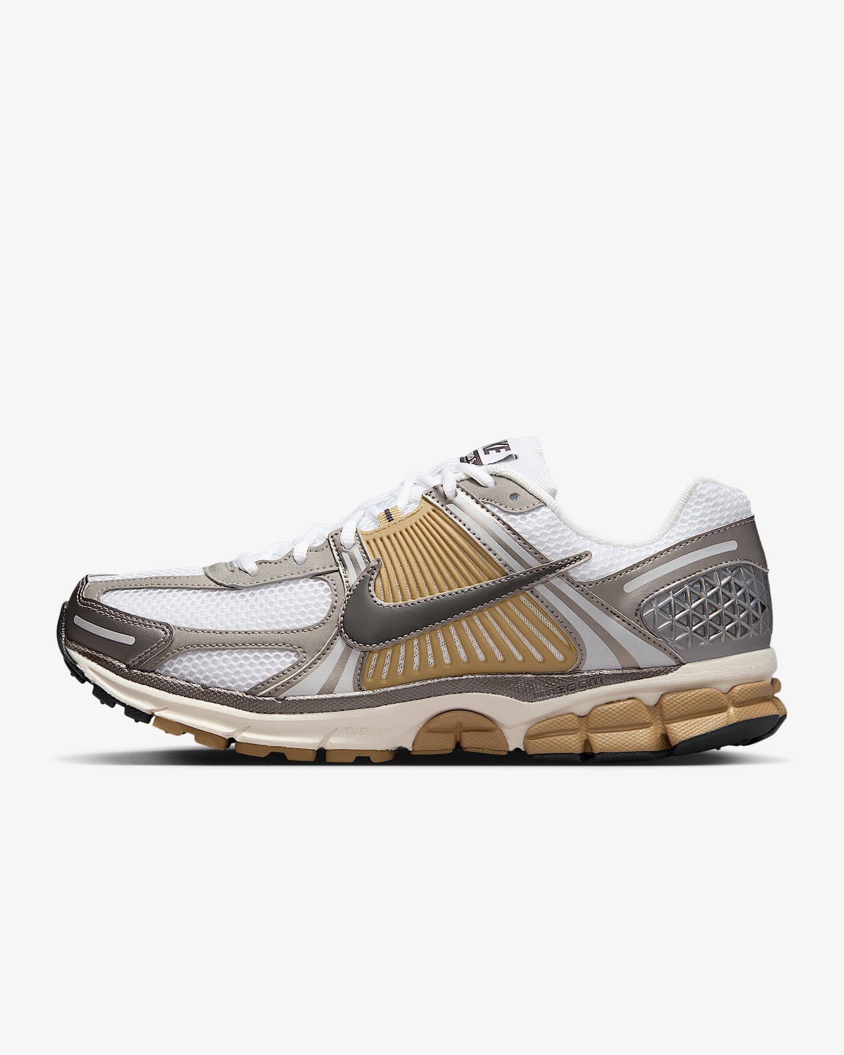 Nike Zoom Vomero 5 Men's Shoes - Metallic Pewter/Parachute Beige/White/Medium Ash