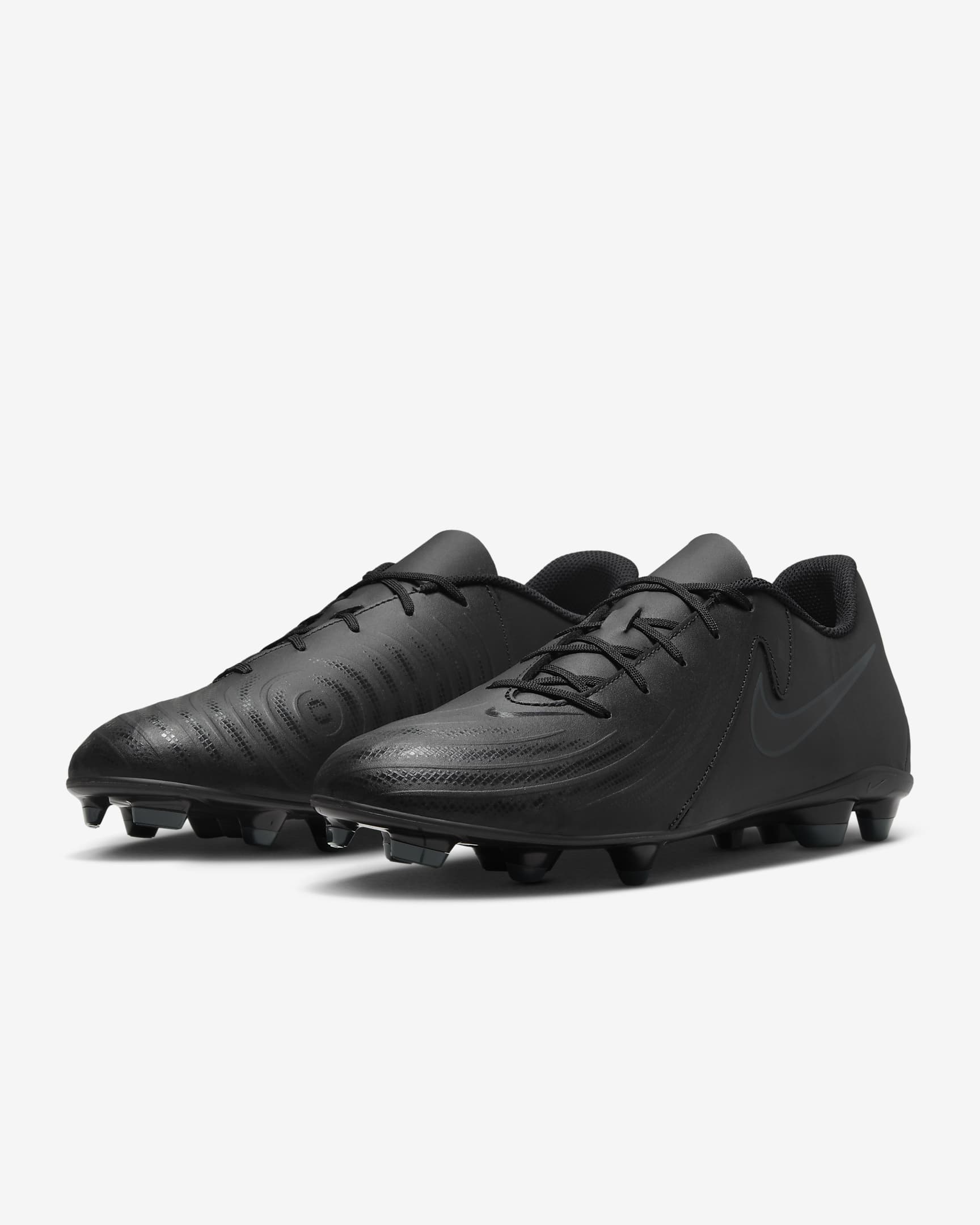 Nike Phantom GX 2 Club MG Low-Top Football Boot - Black/Deep Jungle/Black