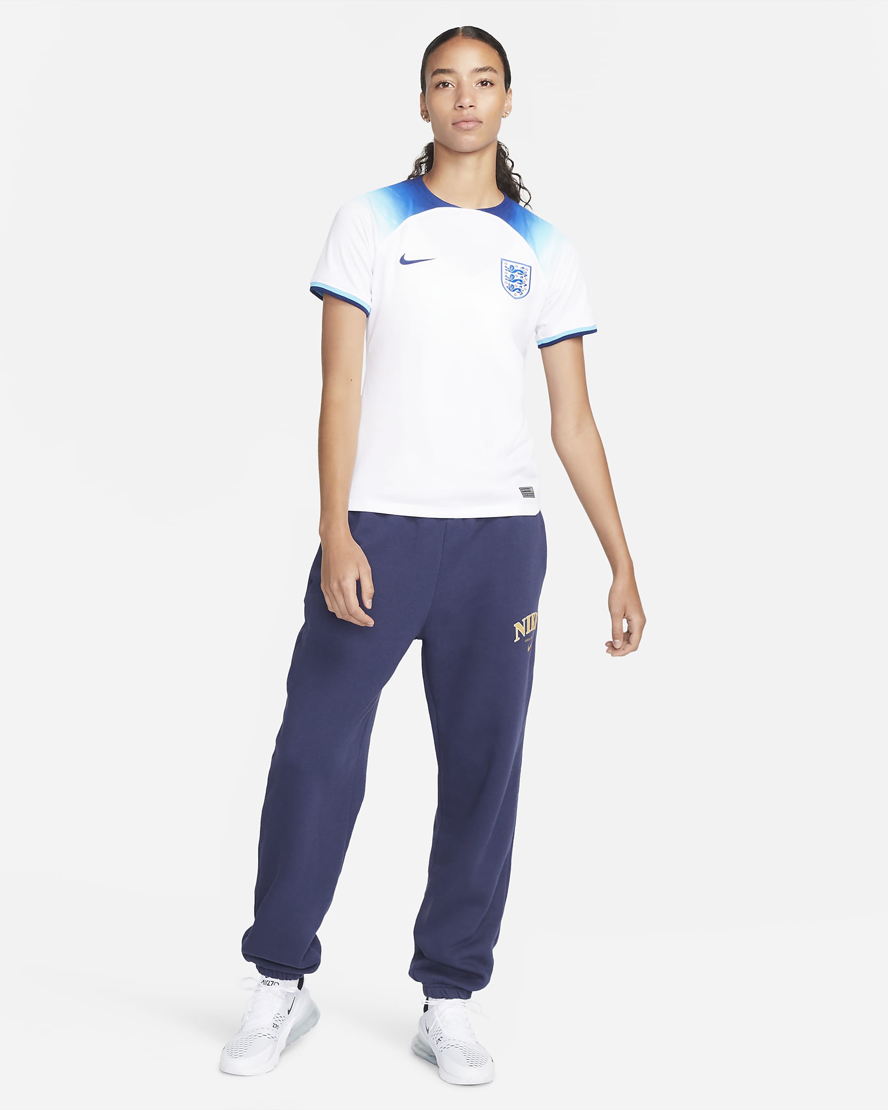 England 2022/23 Stadium Home Women's Nike Dri-FIT Football Shirt. Nike IN
