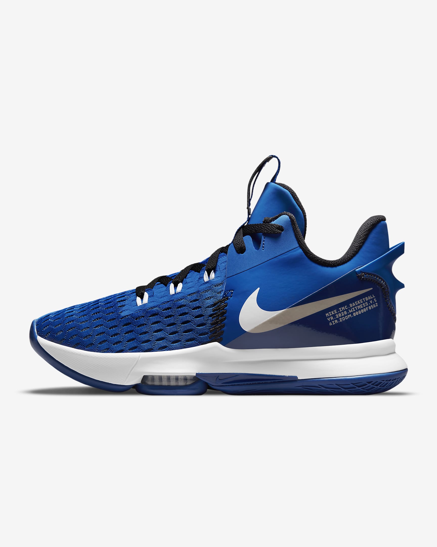 LeBron Witness 5 Basketball Shoes - Game Royal/Black/White