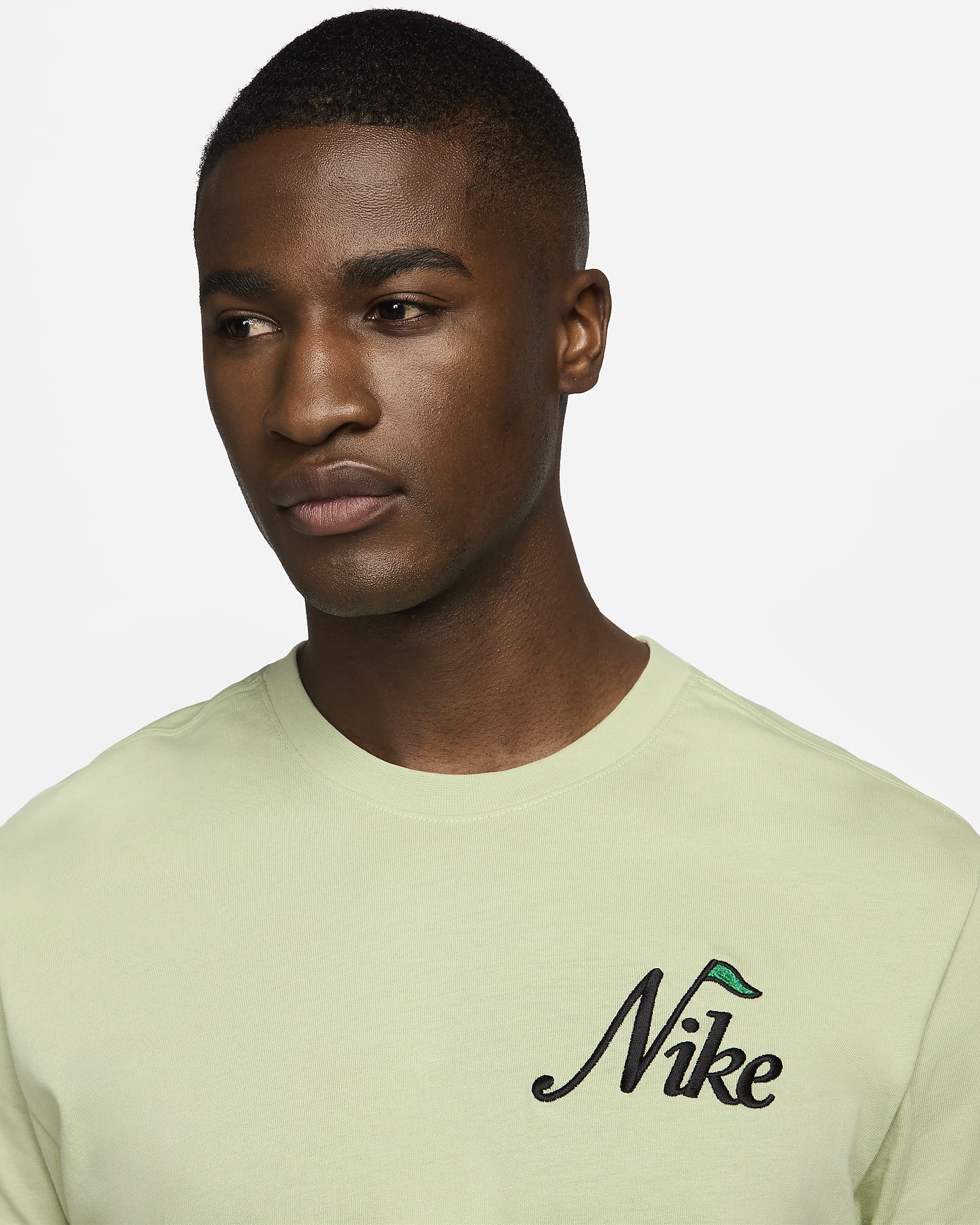 Nike Men's Golf T-Shirt - Olive Aura