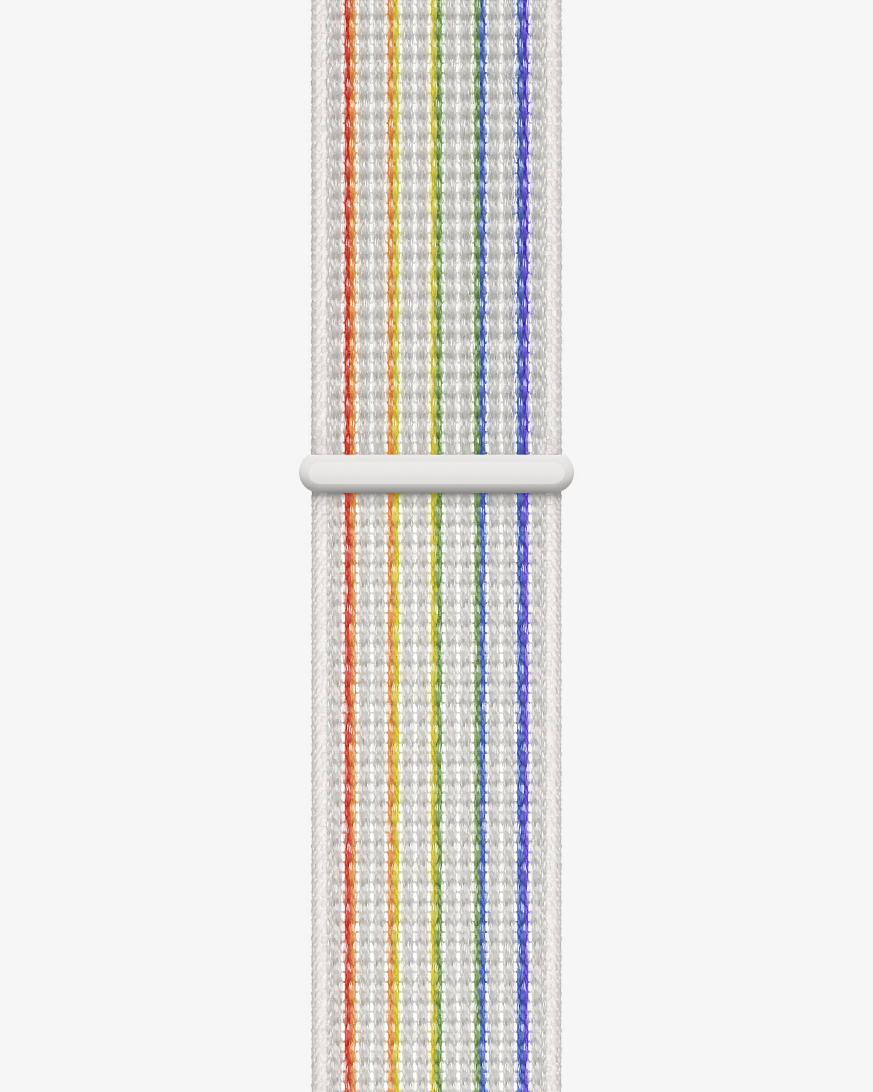 44mm ホワイト/マルチカラー プライド エディション ナイキ スポーツループ - ホワイト/マルチカラー