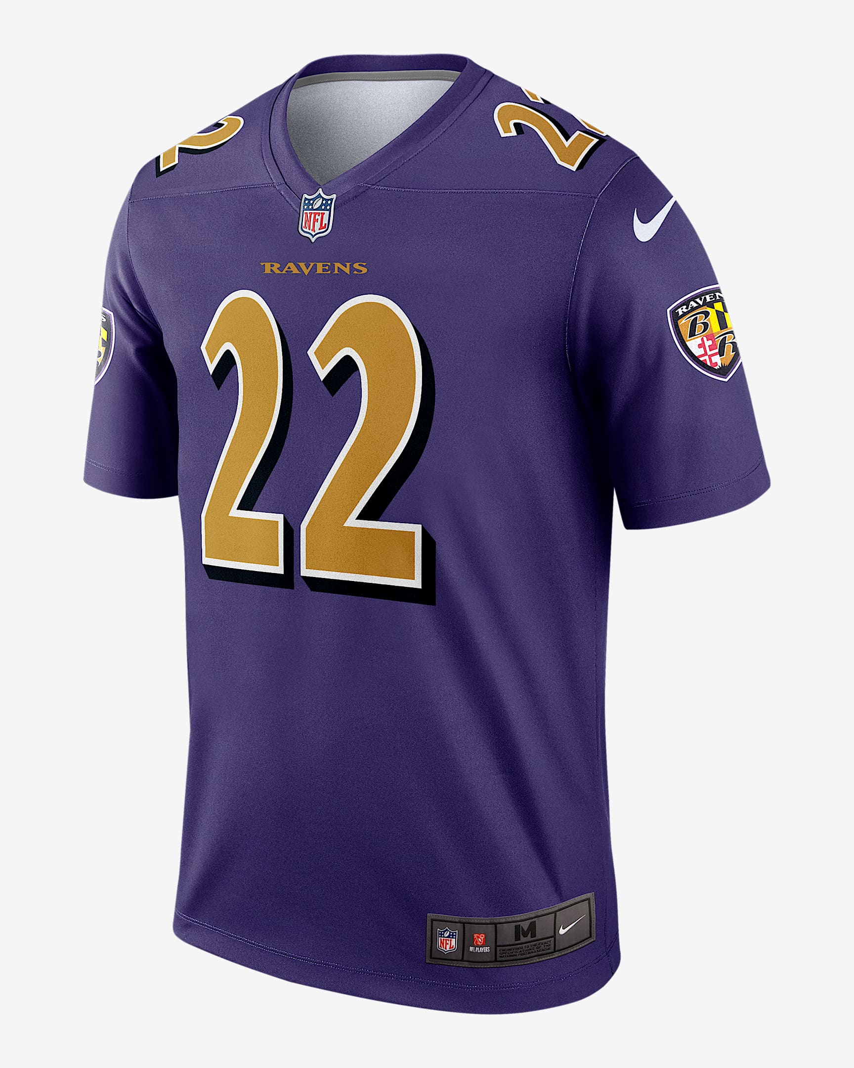 Derrick Henry Baltimore Ravens Men's Nike Dri-FIT NFL Legend Jersey - Purple