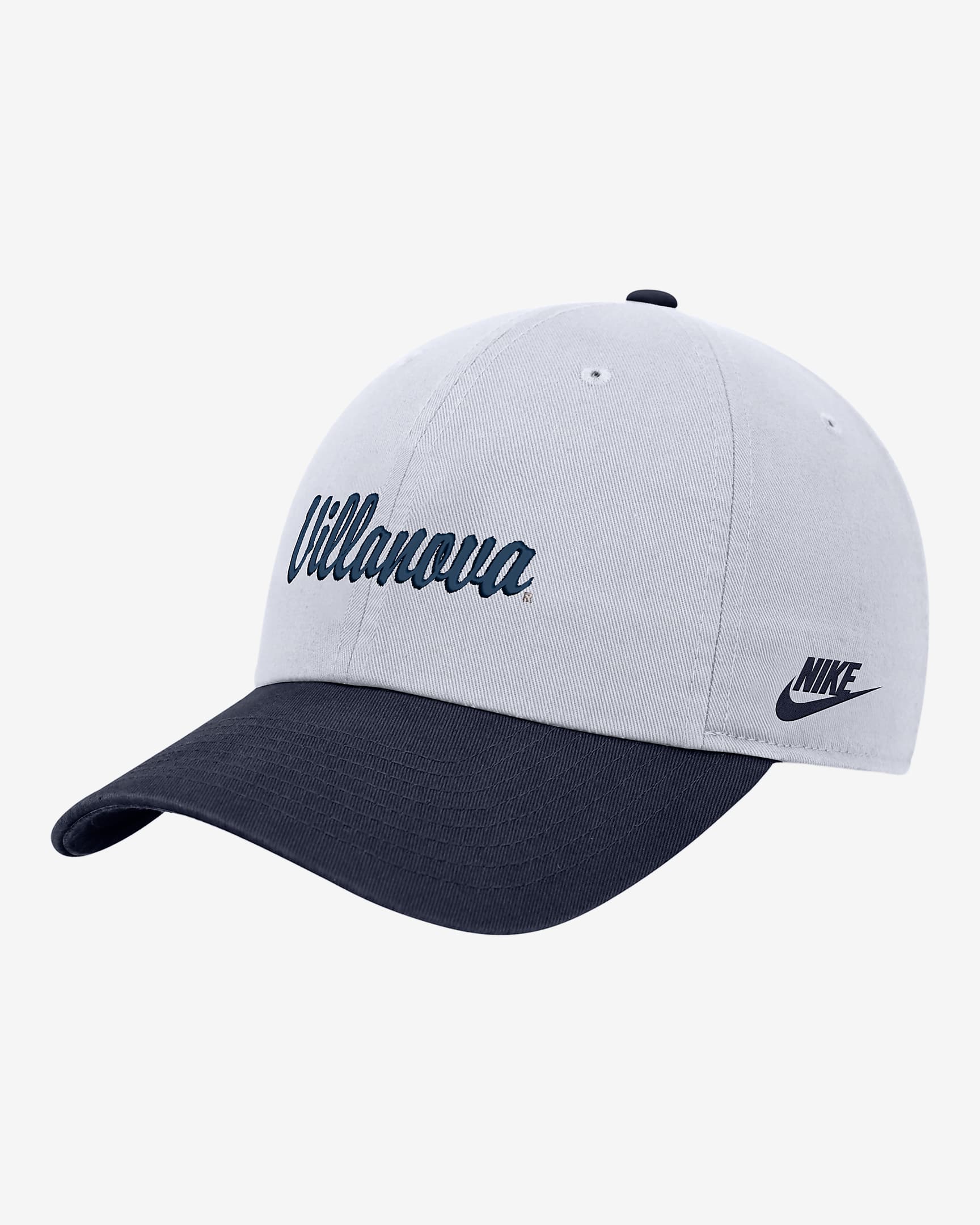 Villanova Nike College Campus Cap - White