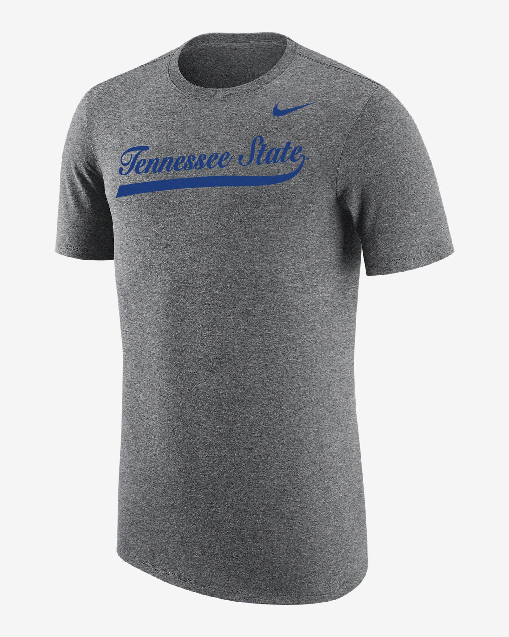 Tennessee State Men's Nike College T-Shirt - Dark Grey Heather