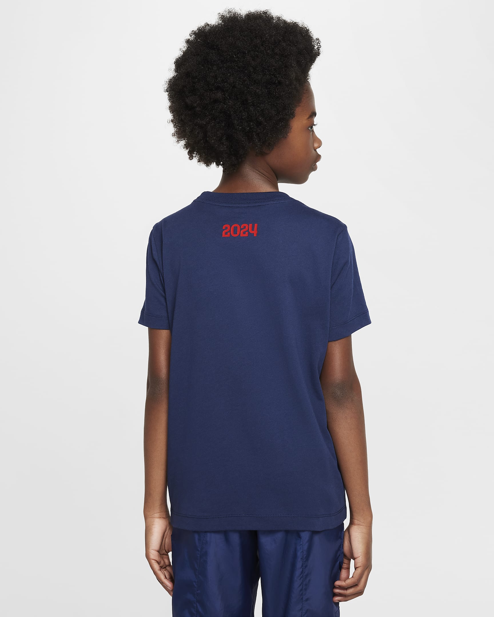 Paris Saint-Germain Away Nike Football T-Shirt - Midnight Navy