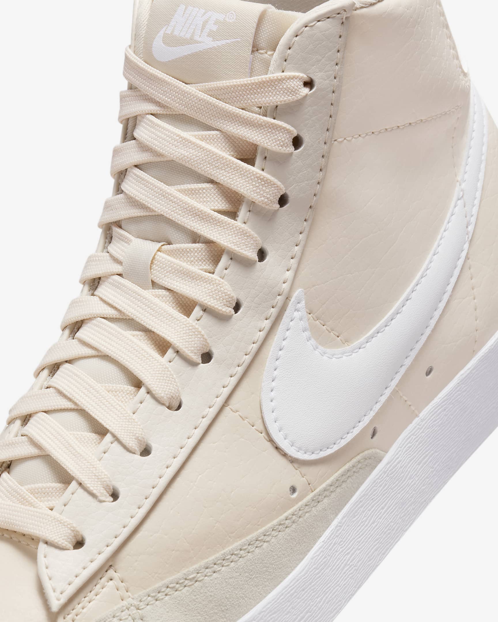 Nike Blazer Mid '77 Women's Shoes - Light Orewood Brown/Volt/Black/White