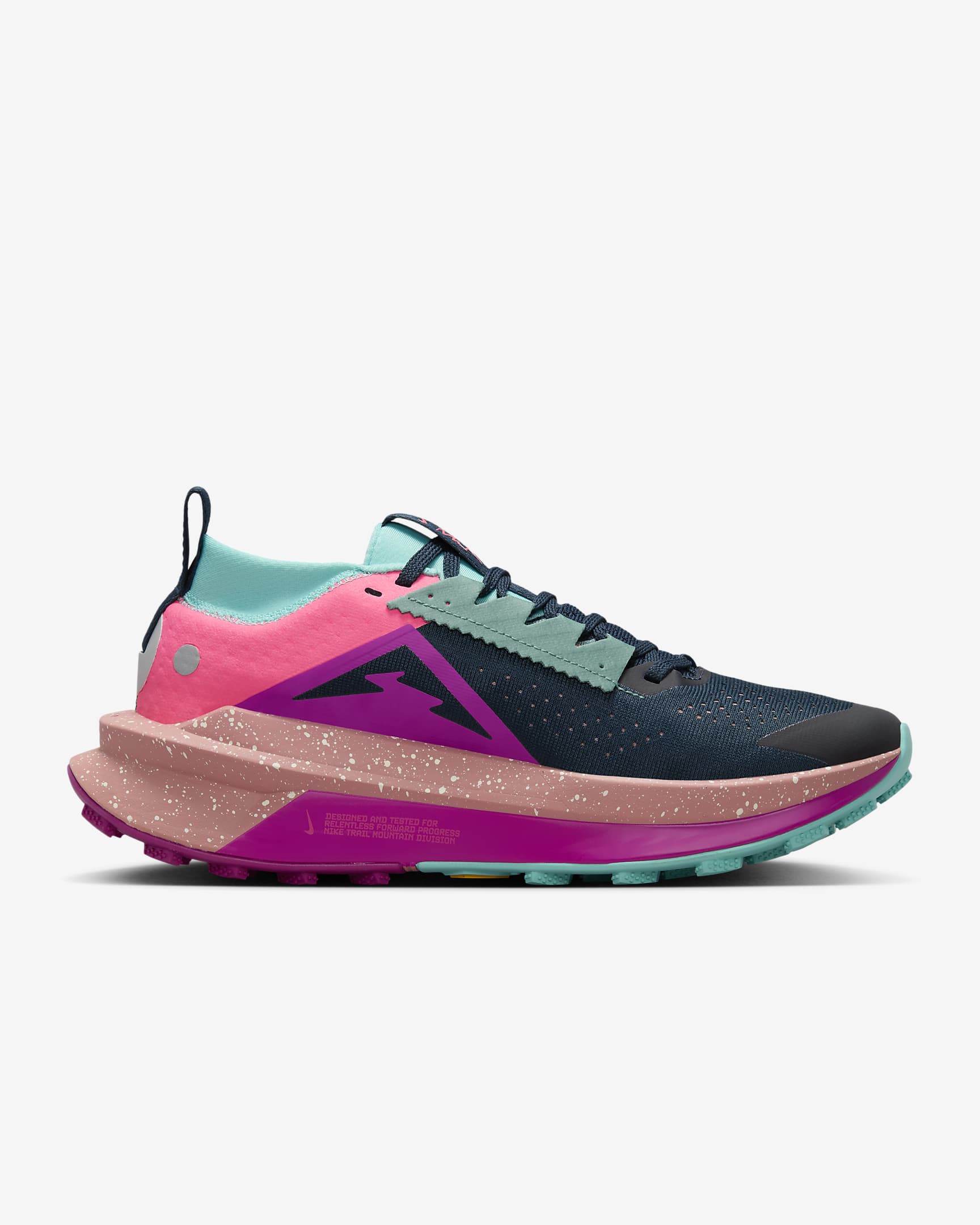 Damskie buty do biegania w terenie Nike Zegama 2 - Armory Navy/Green Frost/Vivid Grape/Sail