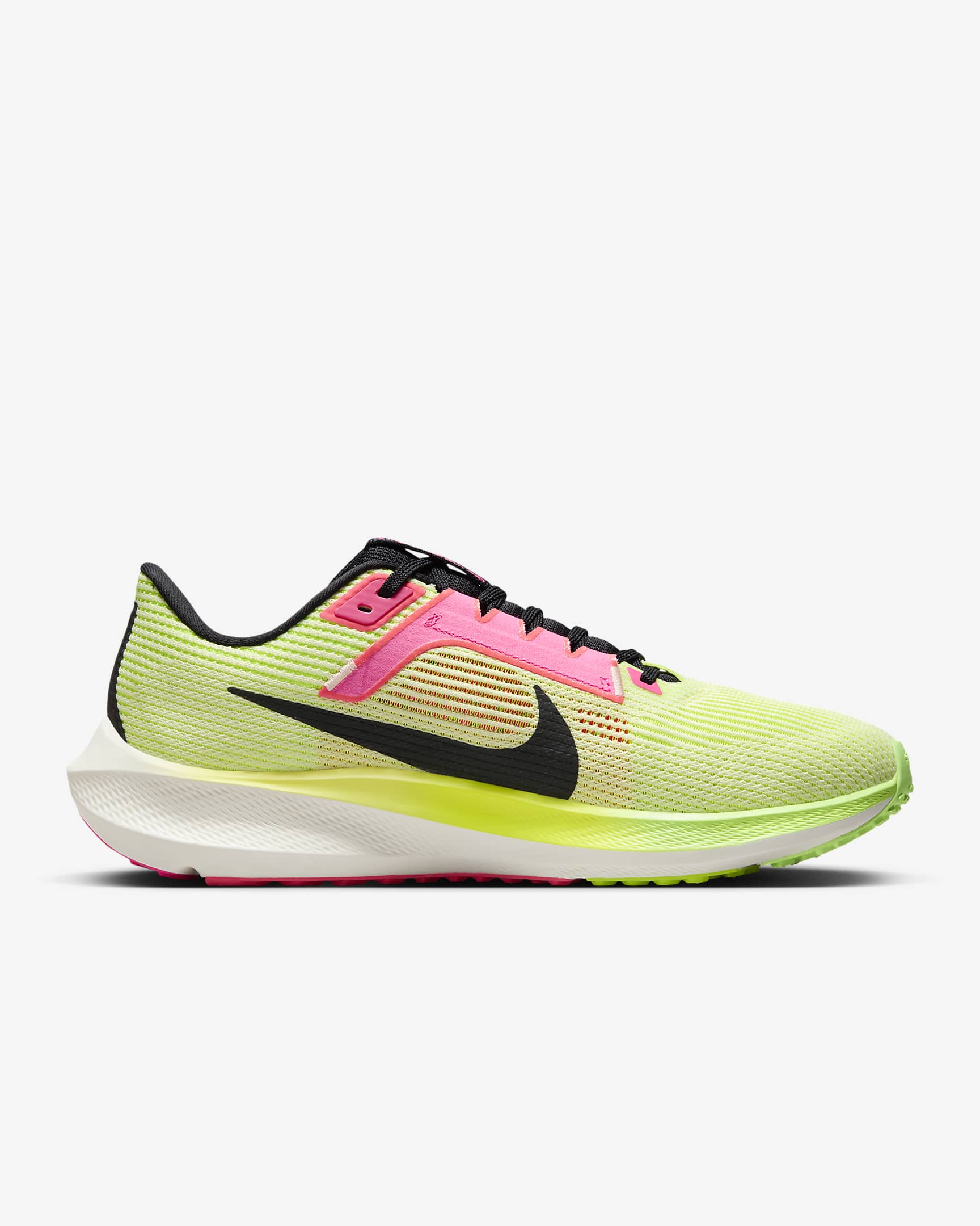 Nike Pegasus 40 Premium Men's Road Running Shoes - Luminous Green/Volt/Lime Blast/Black