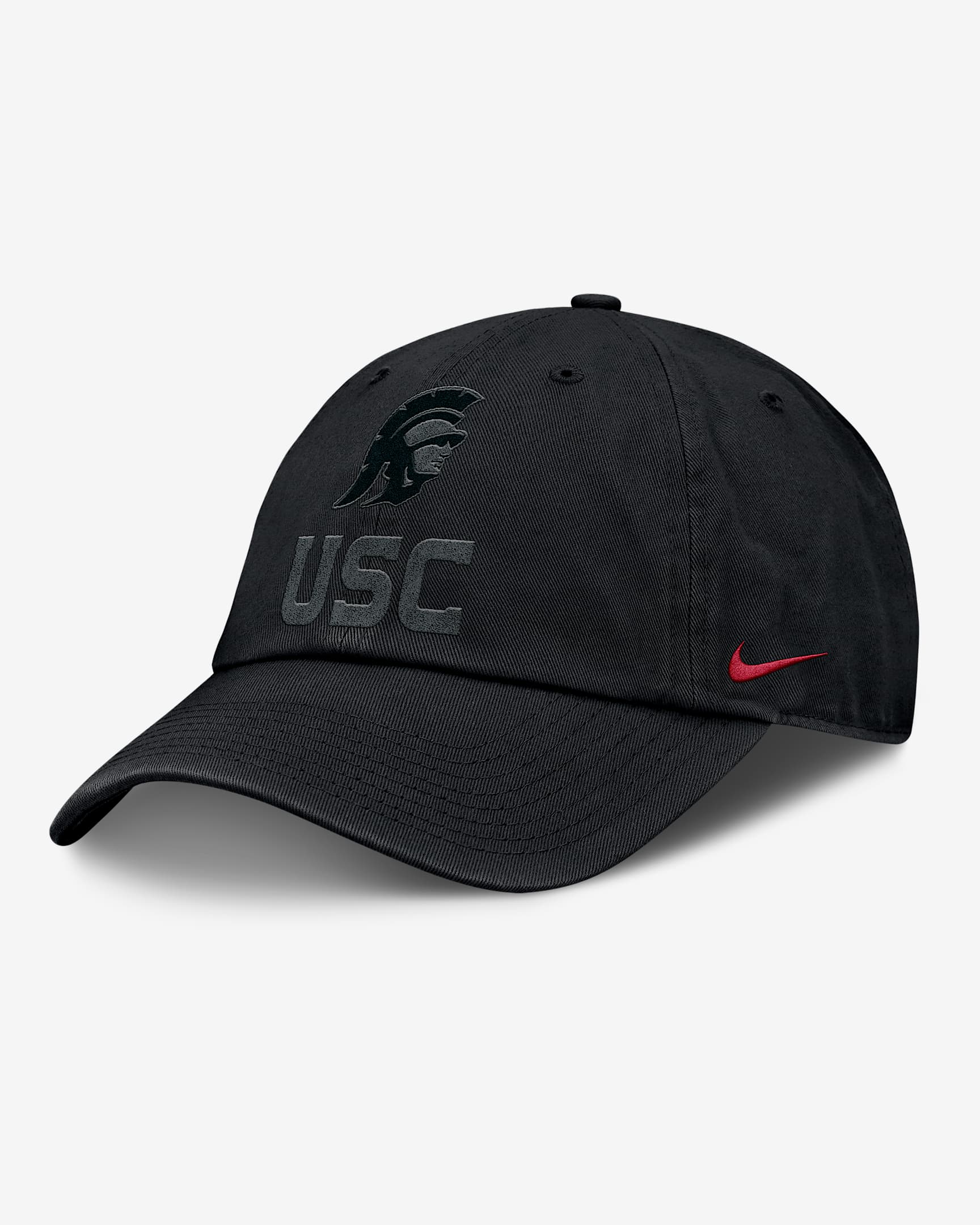 USC Sideline Club Gameday Men's Nike College Adjustable Hat - Black