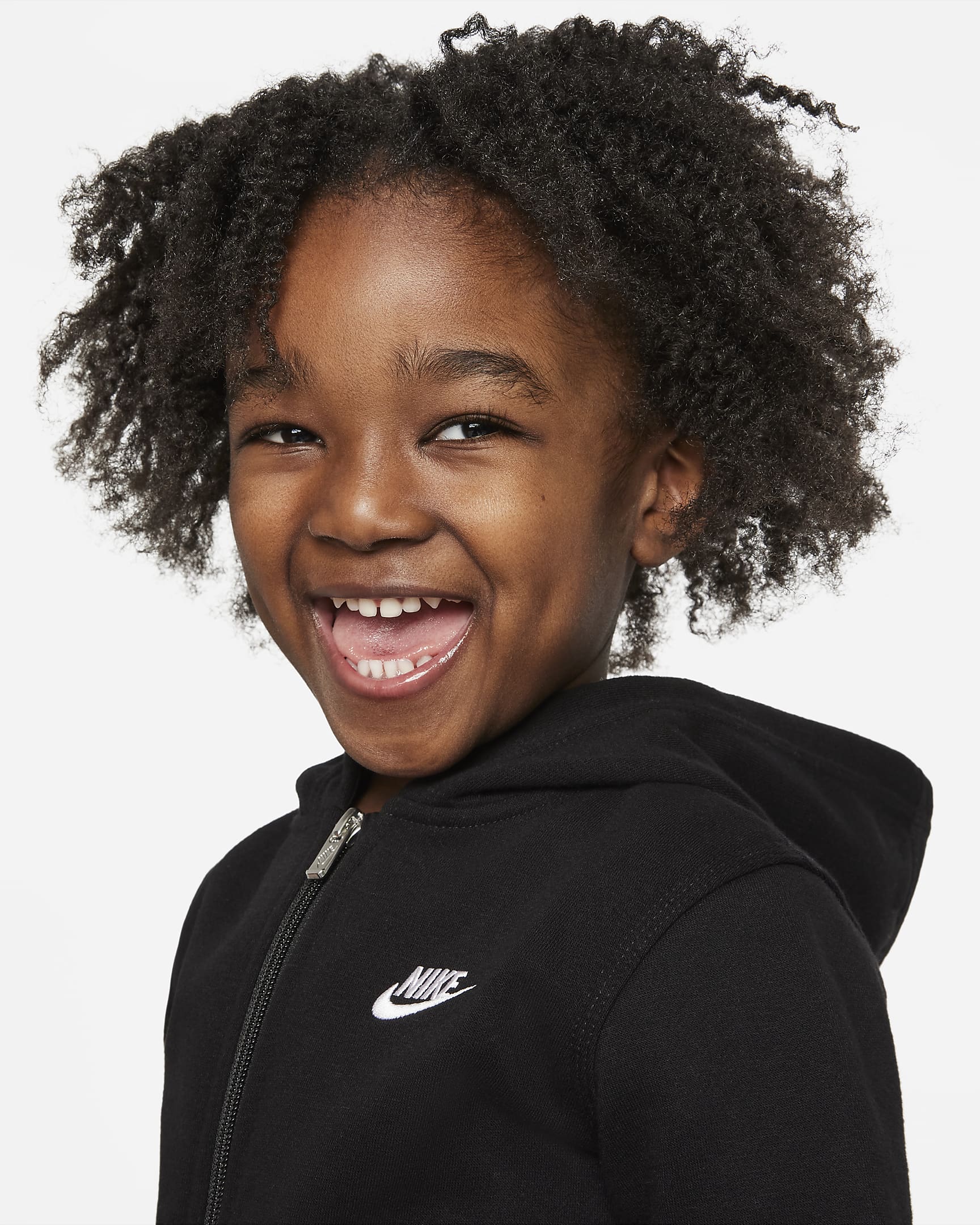 Nike Sportswear Club Fleece Toddler Full-Zip Hoodie. Nike.com
