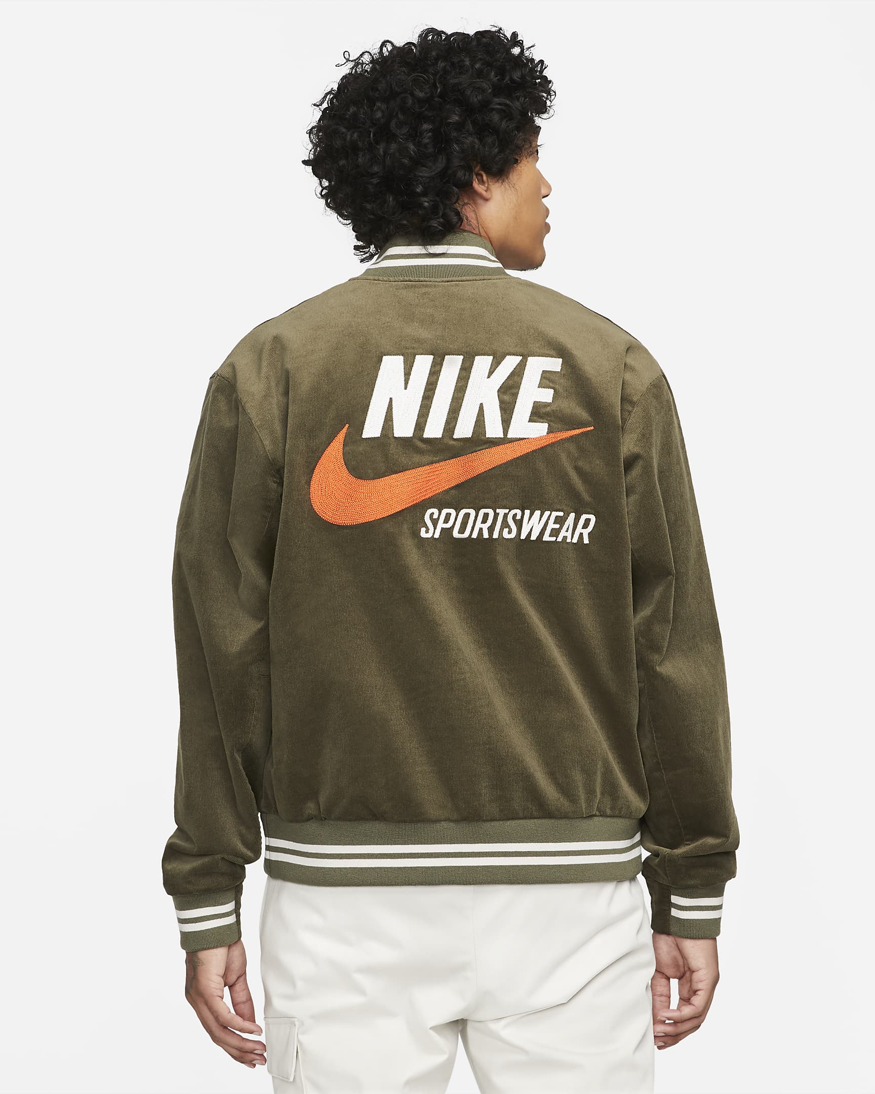 Nike Sportswear Trend Men's Bomber Jacket. Nike BE