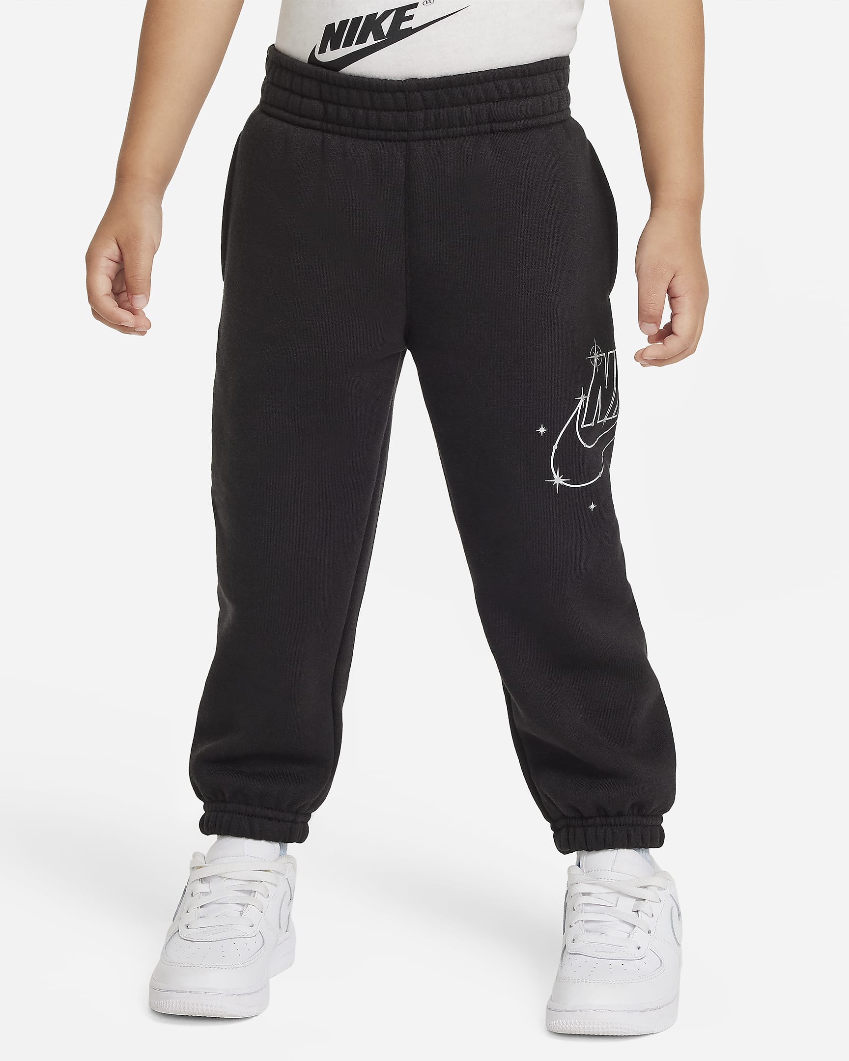 Nike Sportswear Shine Fleece Pants Toddler Pants - Black