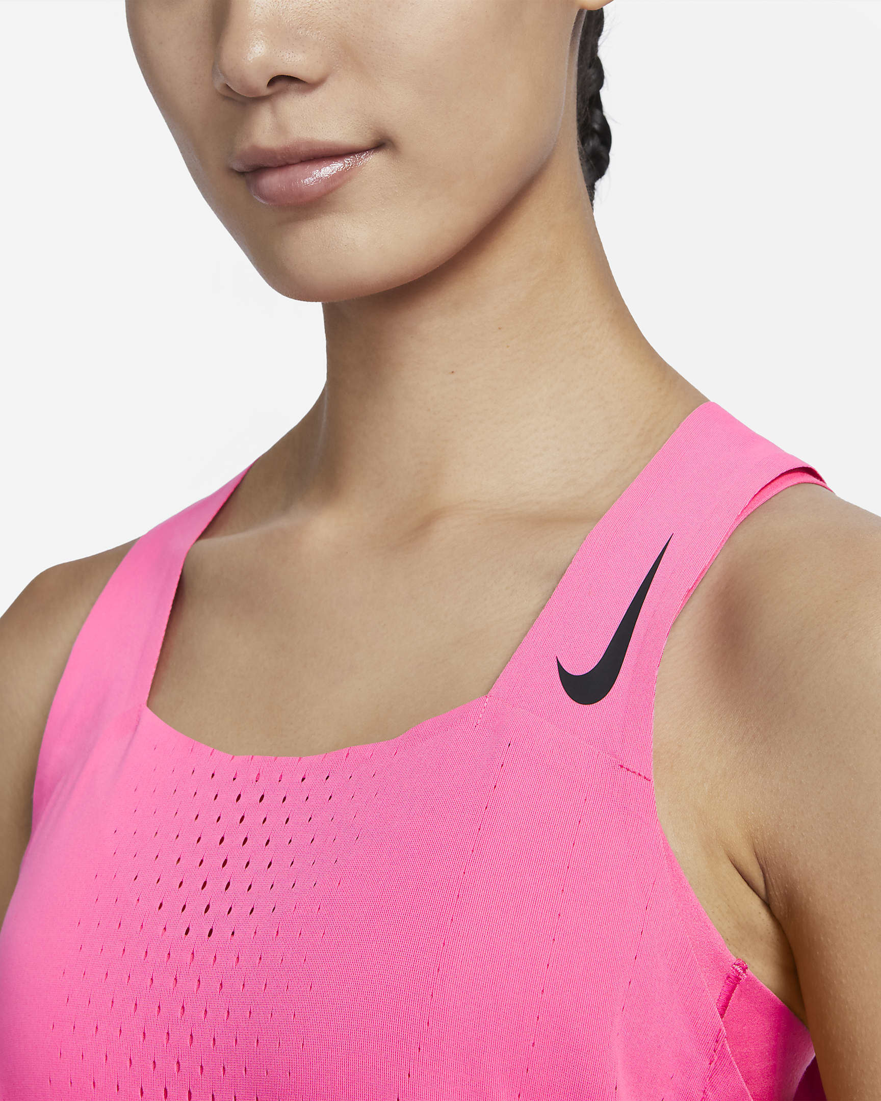 Nike Dri Fit Adv Aeroswift Womens Racing Vest Nike Id 0167